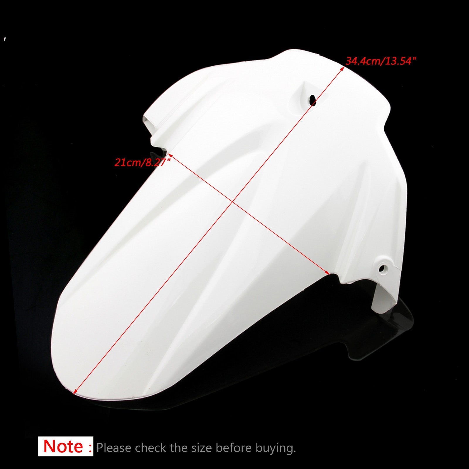 Guardabarros trasero de carenado ABS para Suzuki GSXR1000 2009-2010 genérico