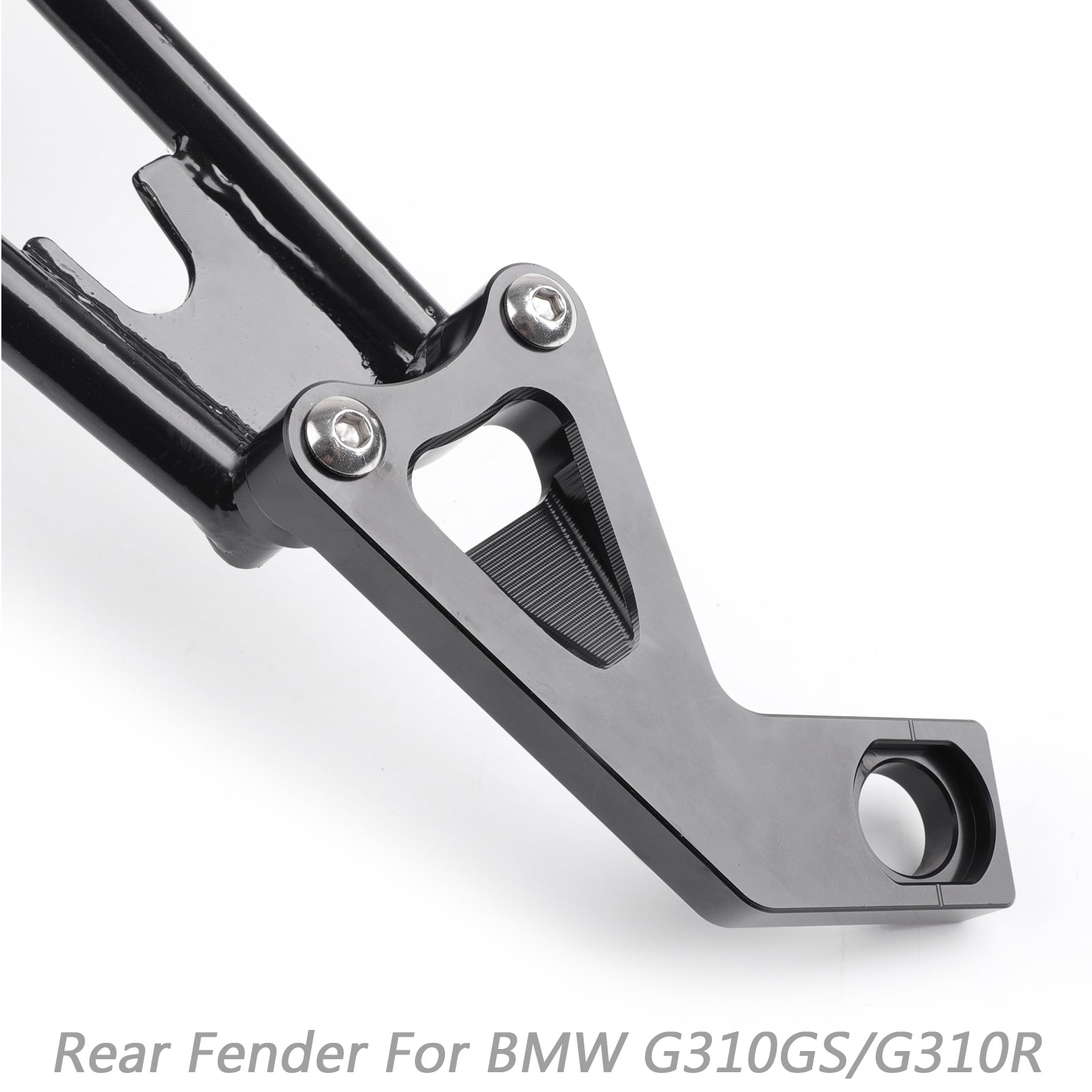 Črna zadnja blatna garderoba za BMW G310/R 2017-2018 generična