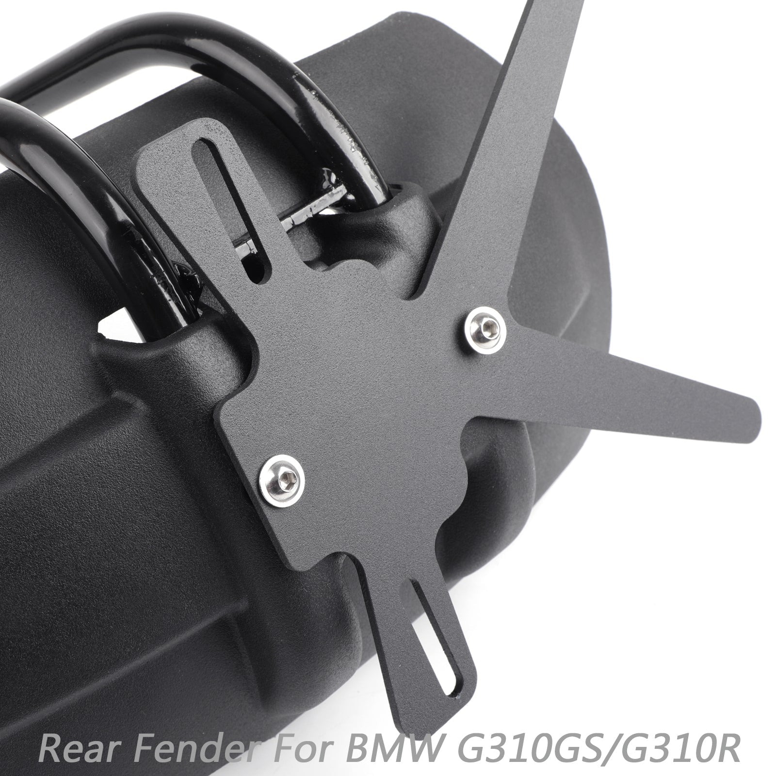Črna zadnja blatna garderoba za BMW G310/R 2017-2018 generična