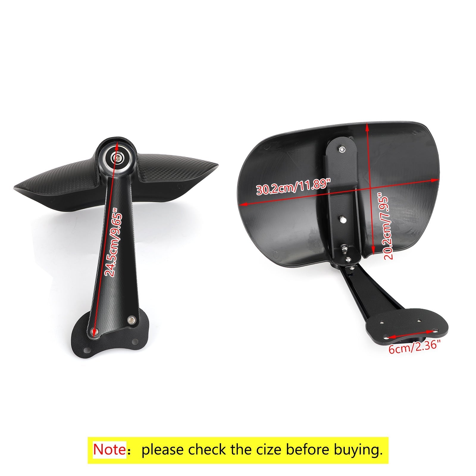 1x Motorcycle Board Board Tire Guard dla BMW R Nine T 2014-2018 Generic