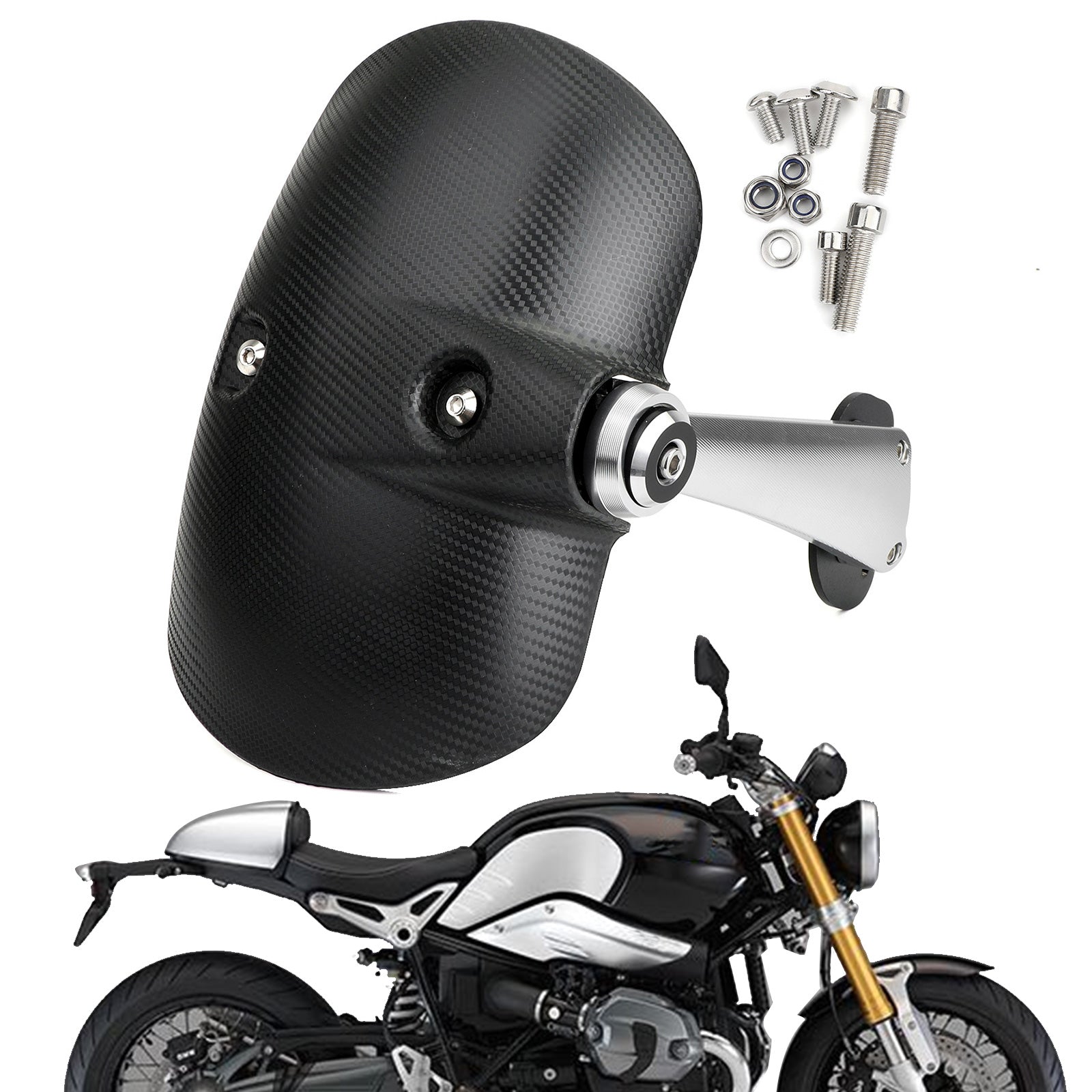 1x Motorcycle Board Board Tire Guard dla BMW R Nine T 2014-2018 Generic