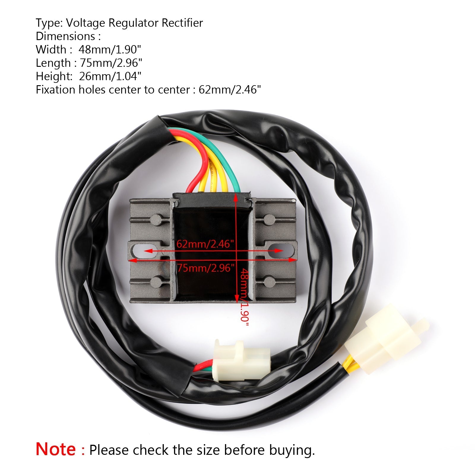 REGOLATORE di tensione 31600-KAE-871 per Honda CRM250 MK1 MK2 MD24 1989-1993