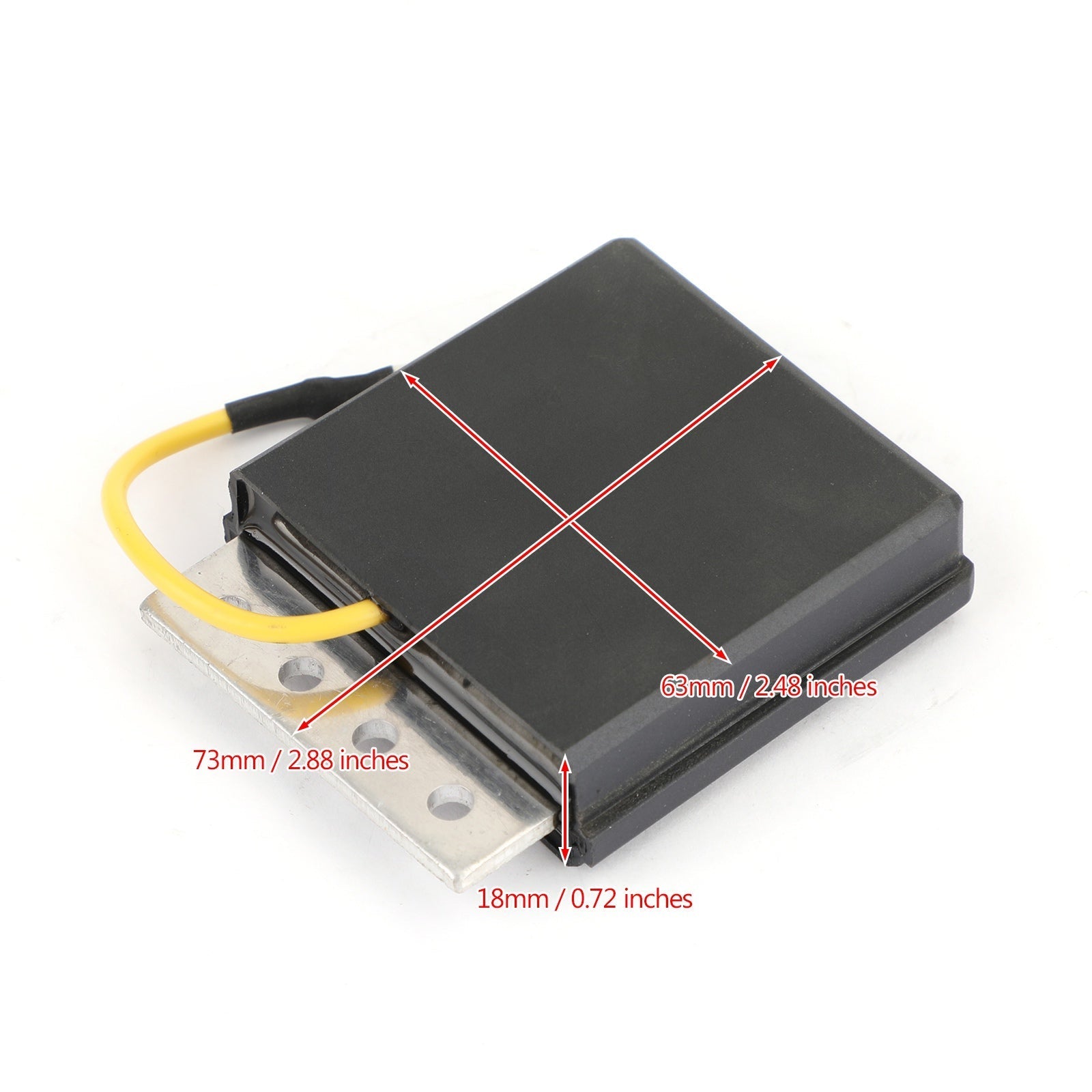 Raddrizzatore regolatore adatto per Polaris 400 440 500 600 680 700 800 Indy RMK 4060123 generico