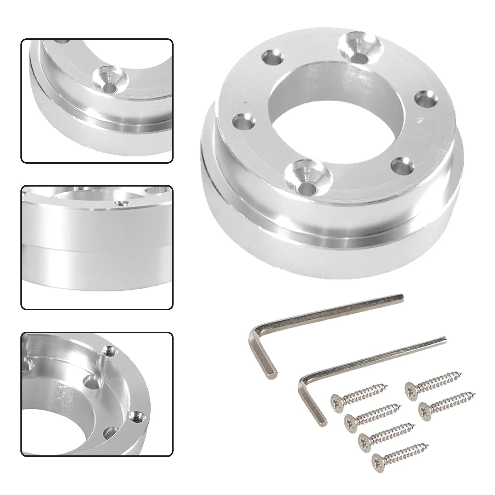 Plakin ohjauspyörän sopeutuminen 70 mm Logitech -ohjauspyörään G29 G920 13/14 tuumaa