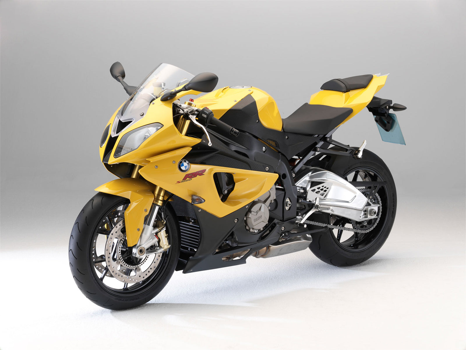 Carenados Amotopart para BMW S1000RR 2009-2014 Amarillo SRR Genérico