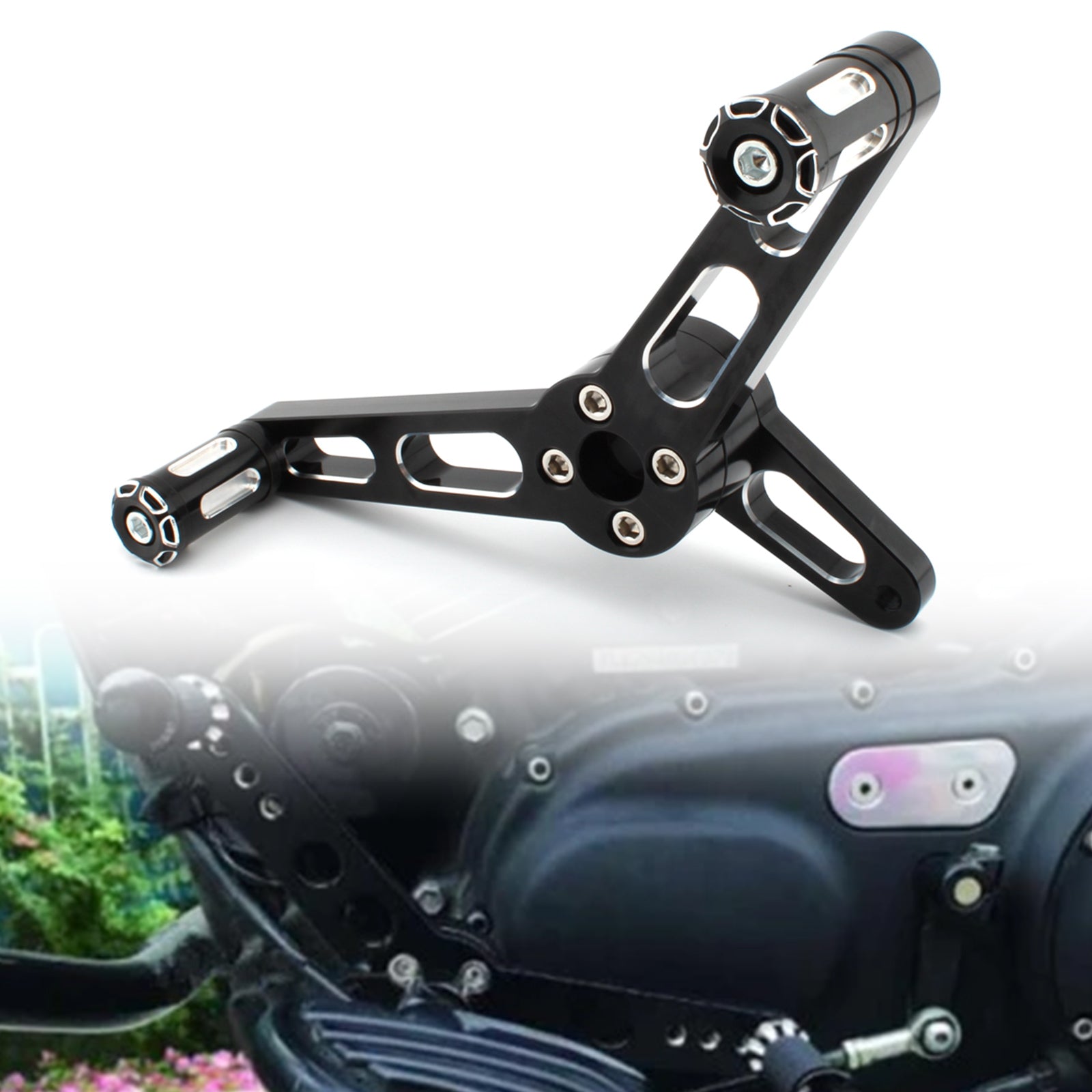 Sportster 883 1200 04 Support de levier de changement de vitesse supplémentaire
