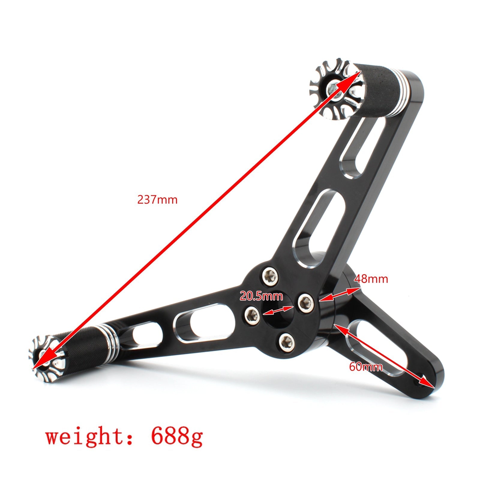 Sportster 883 1200 04 Support de levier de changement de vitesse supplémentaire