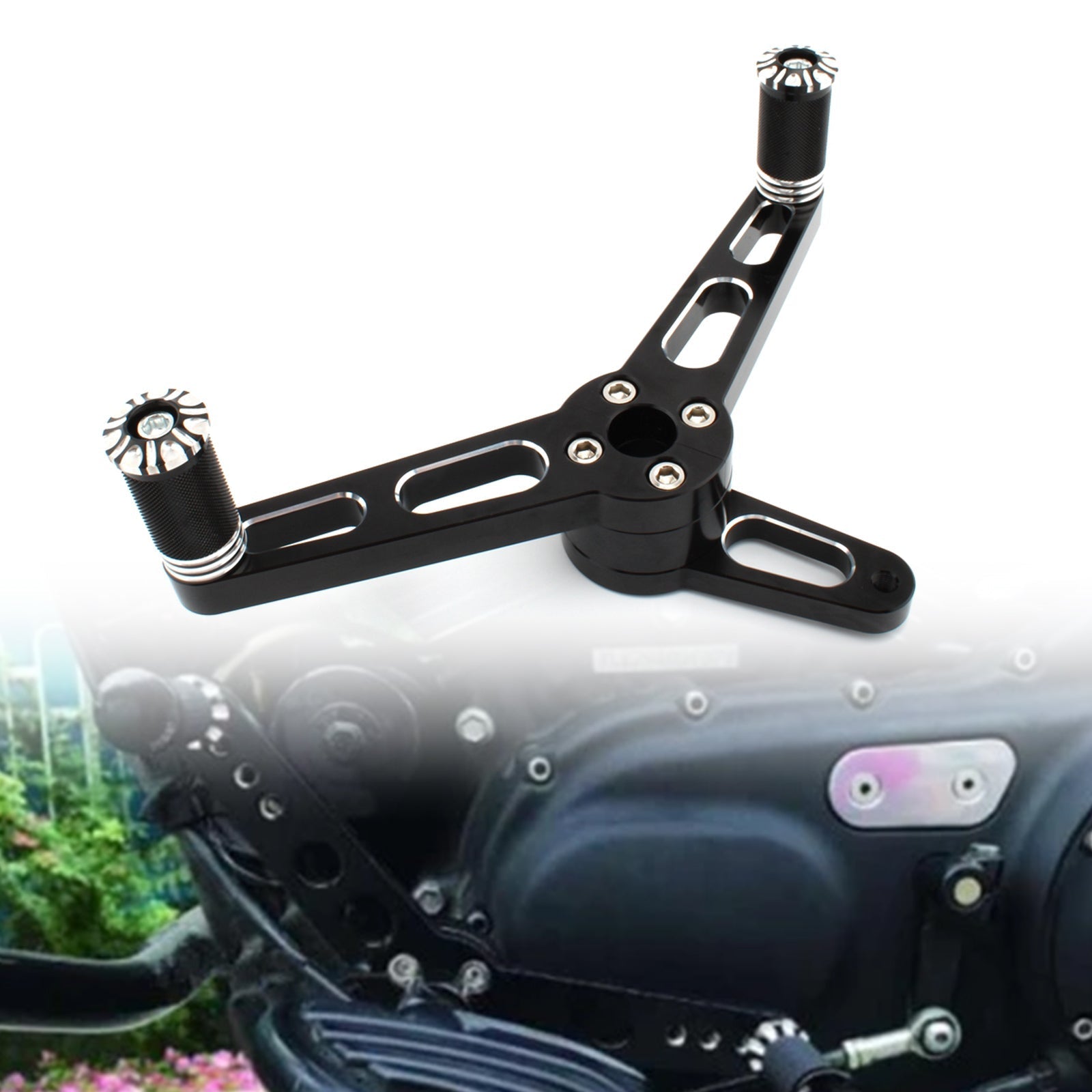 Sportster 883 1200 04 Support de levier de changement de vitesse supplémentaire