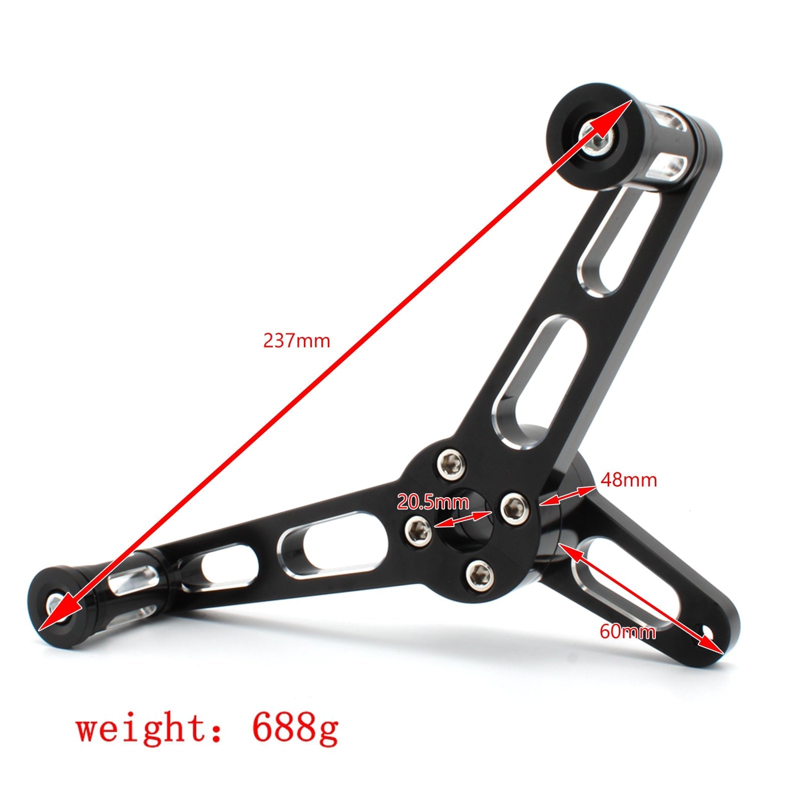 Sportster 883 1200 04 Support de levier de changement de vitesse supplémentaire