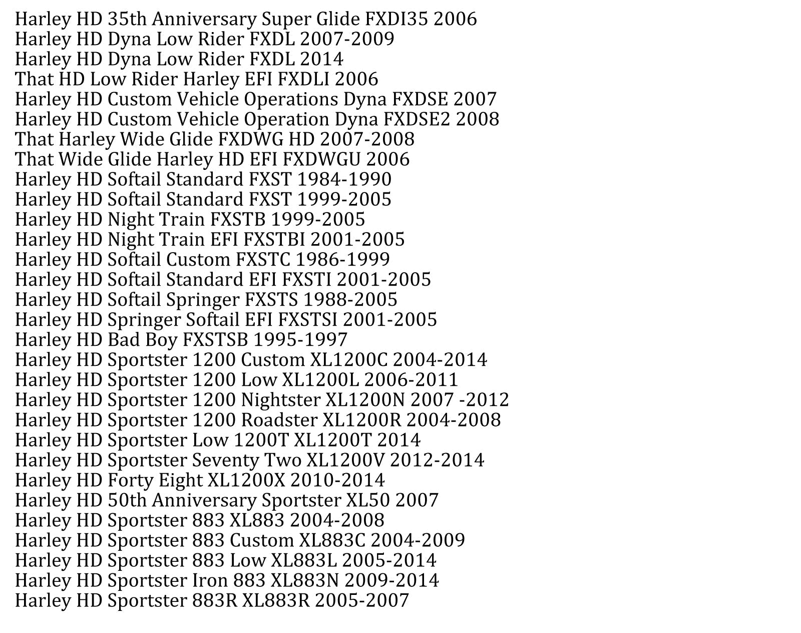 Sissy Bar Folder Folder zweten voor flstf flstc flstc flstsc flsts fxst generiek