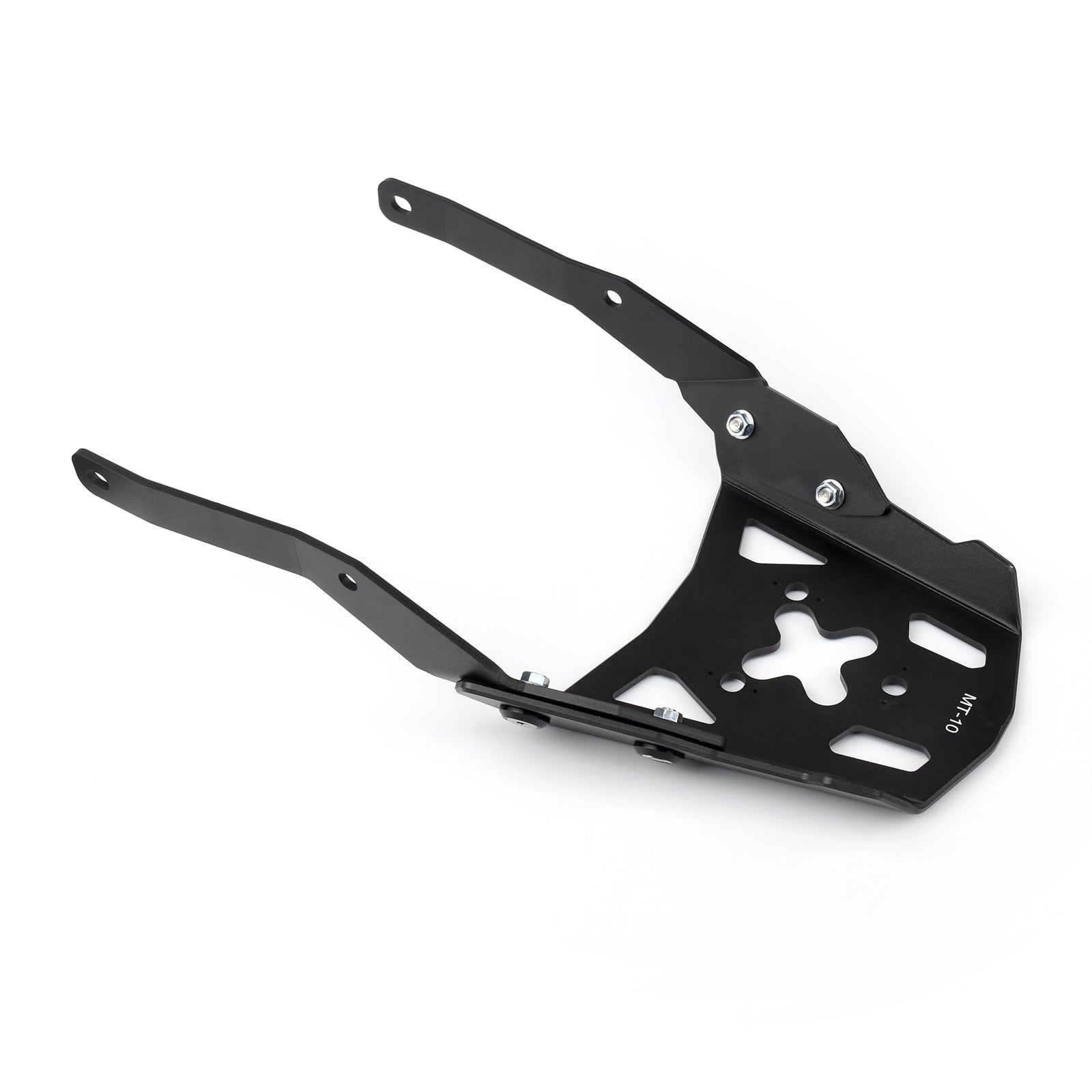 Kit piastra portapacchi posteriore nera per Yamaha MT-10 2016-2017 generico