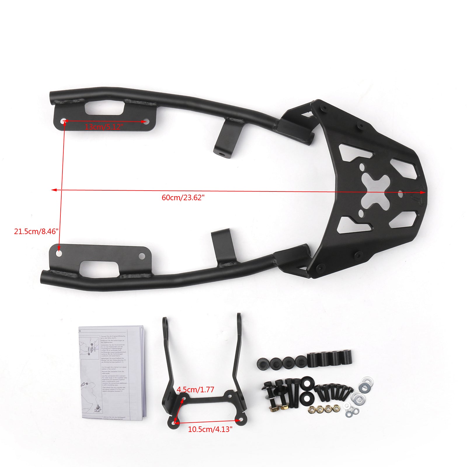 Kit Piastra Portapacchi Posteriore per Yamaha MT-09 MT 09 2017 Generico