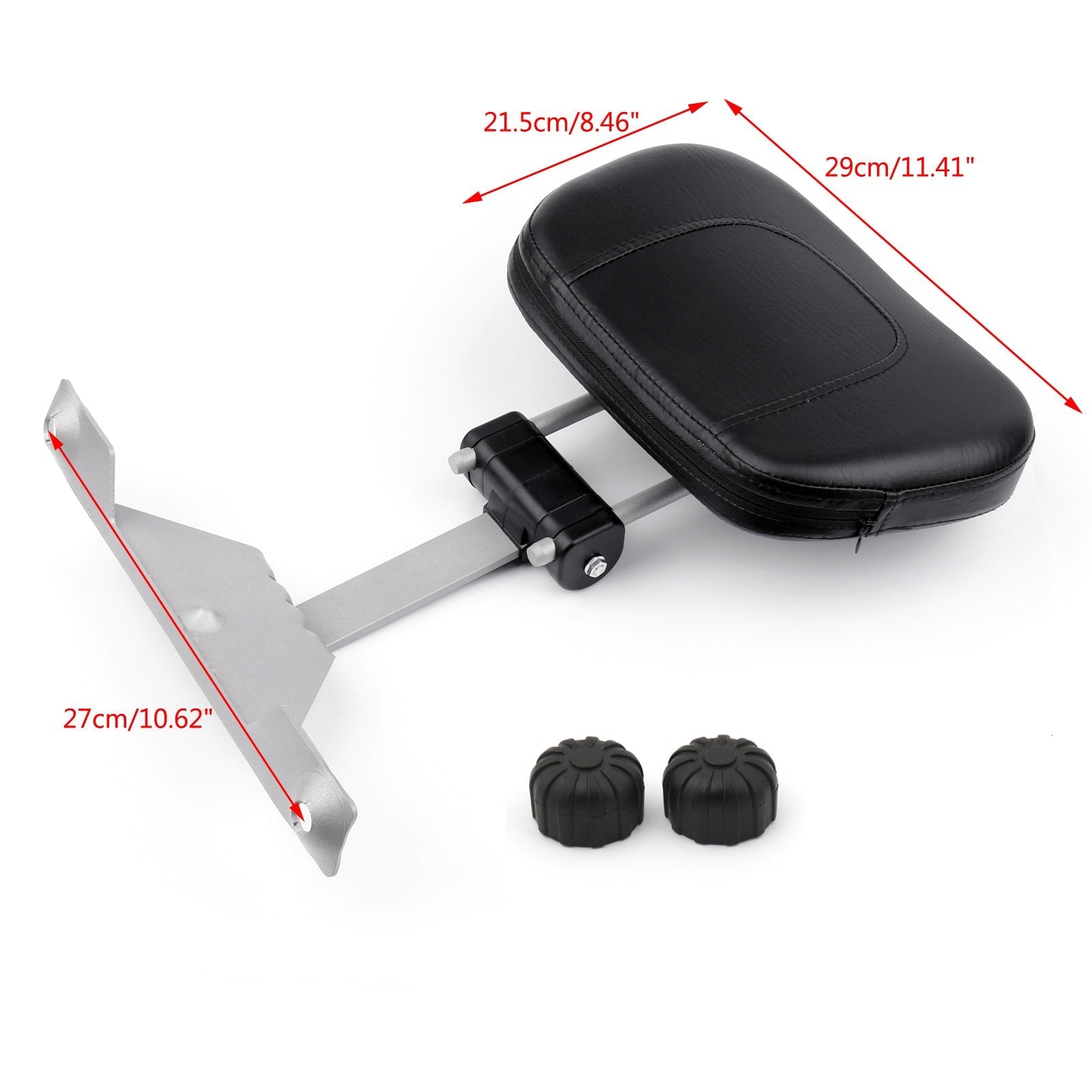 Cuscino schienale sedile conducente anteriore per BMW R1200GS ADV 2013-2016 generico