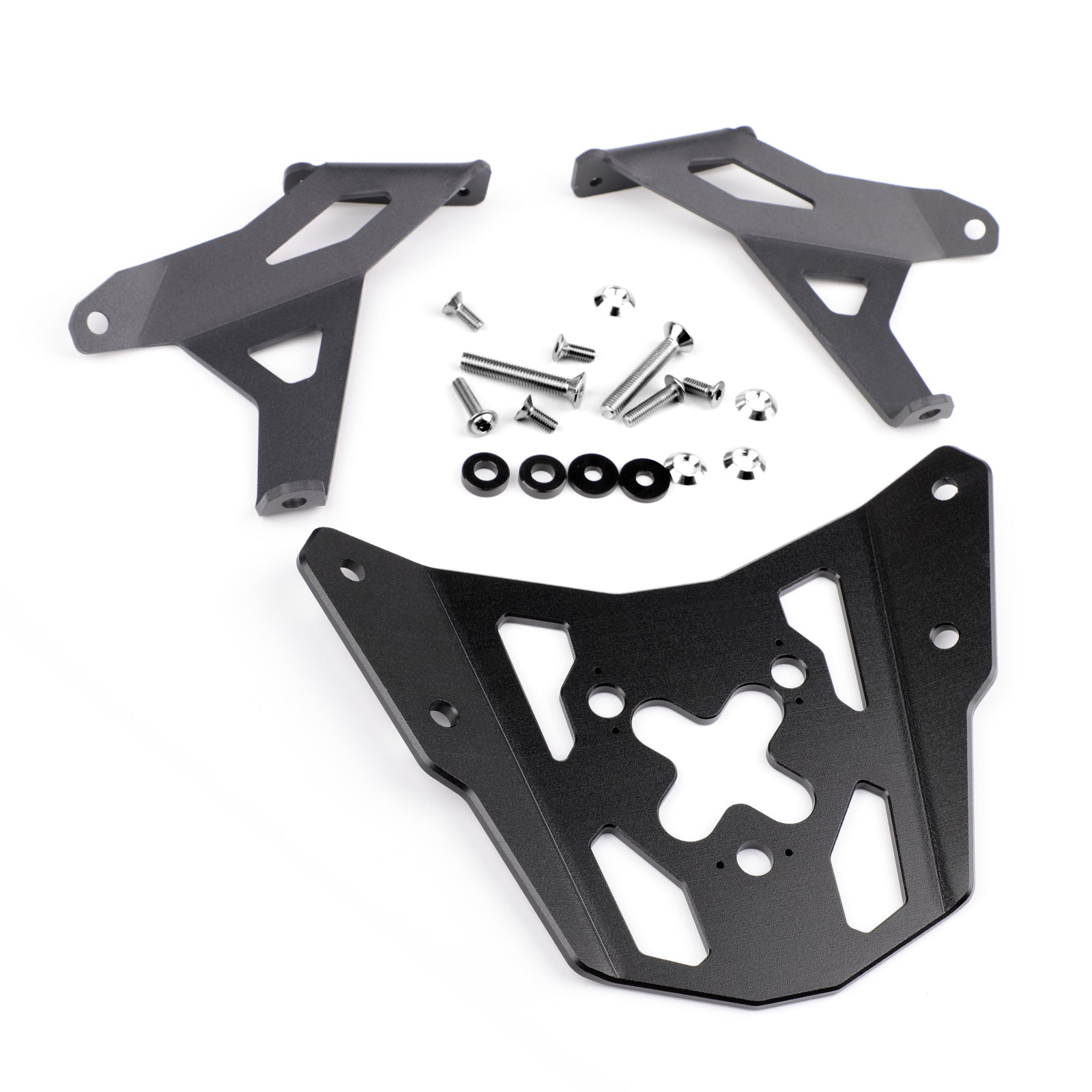 Plaque de support de porte-bagages de moto Sissy Bar pour Kawasaki ER-6N ER-6F 12-16 générique