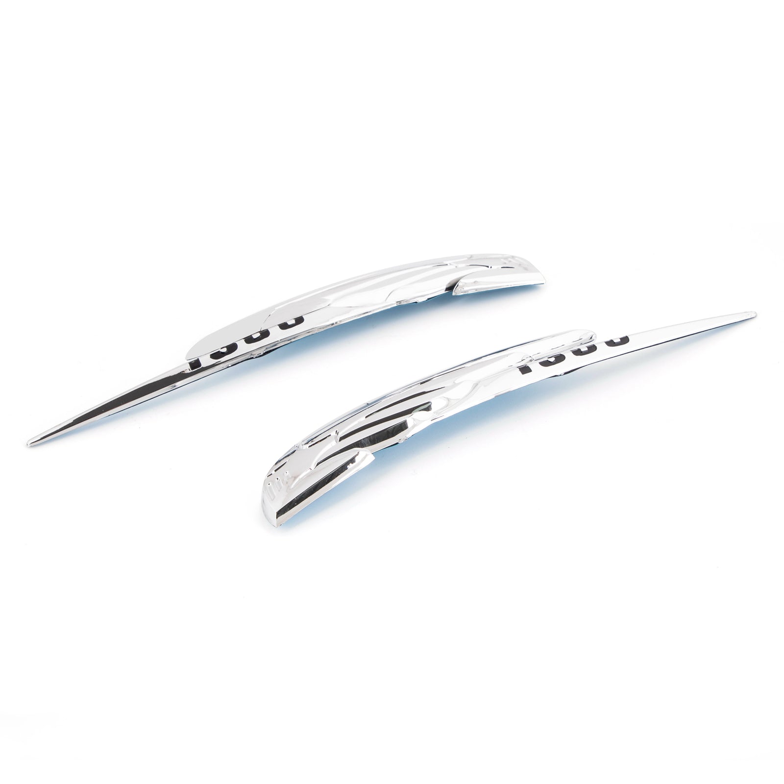 Adesivo distintivo emblema serbatoio gas cromato per Honda VTX1300 1300T 1300S 1300C 1300Retro generico