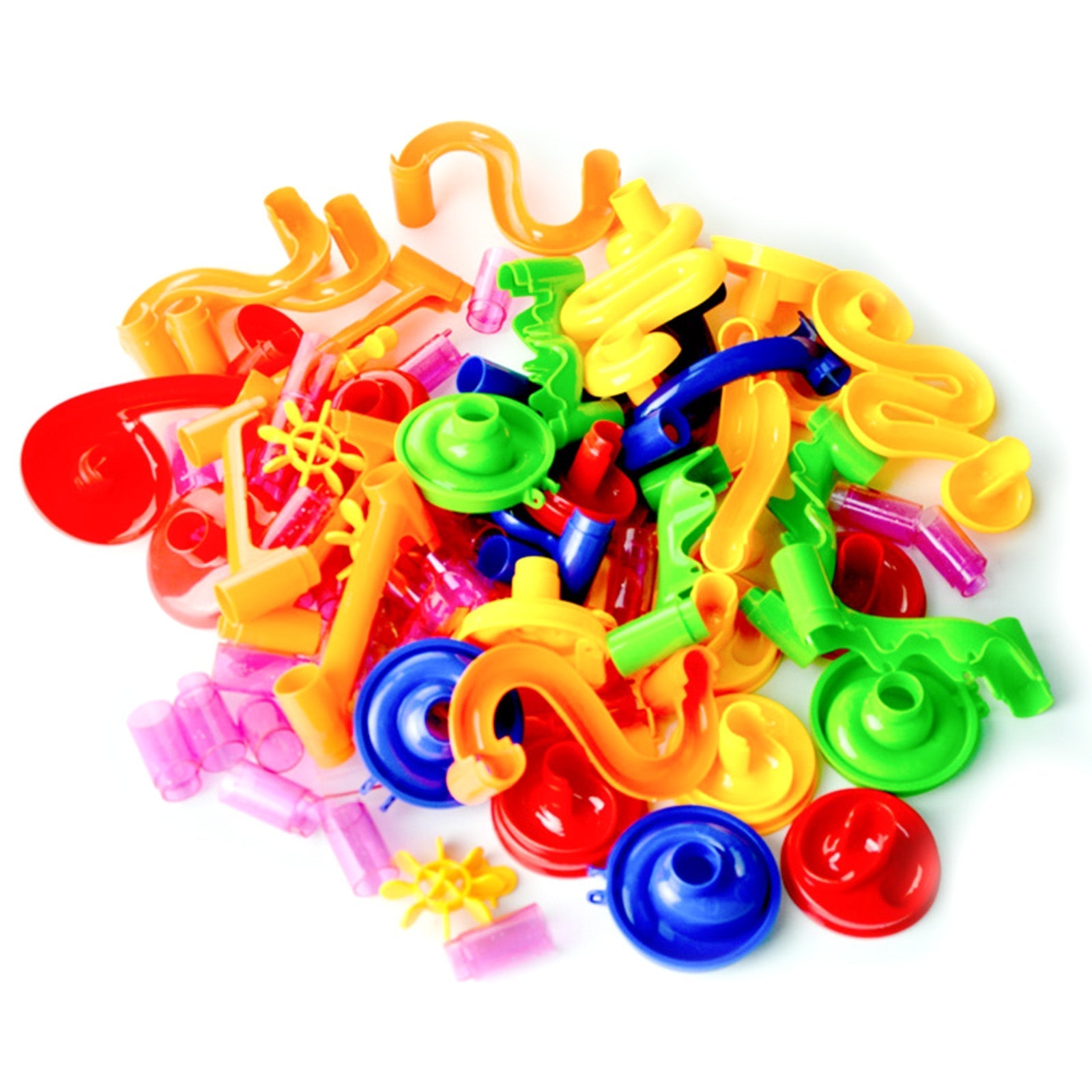 105pcs Kids Marble Run Race Set Railway Grailtings Gradbeni tir Toy Generic