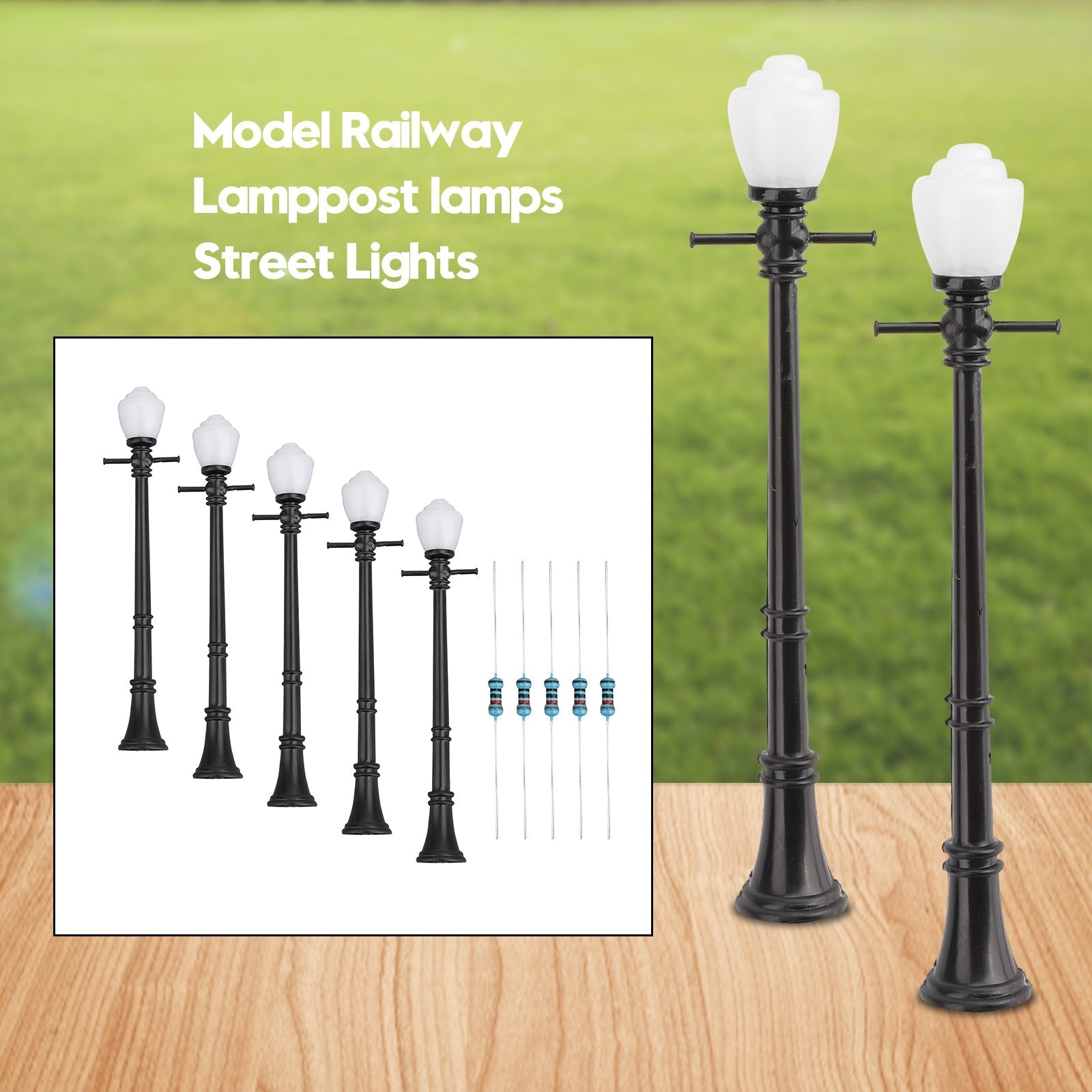 5/10 części LCX04 Model lampa filmowa Lampadaires o Skala LED