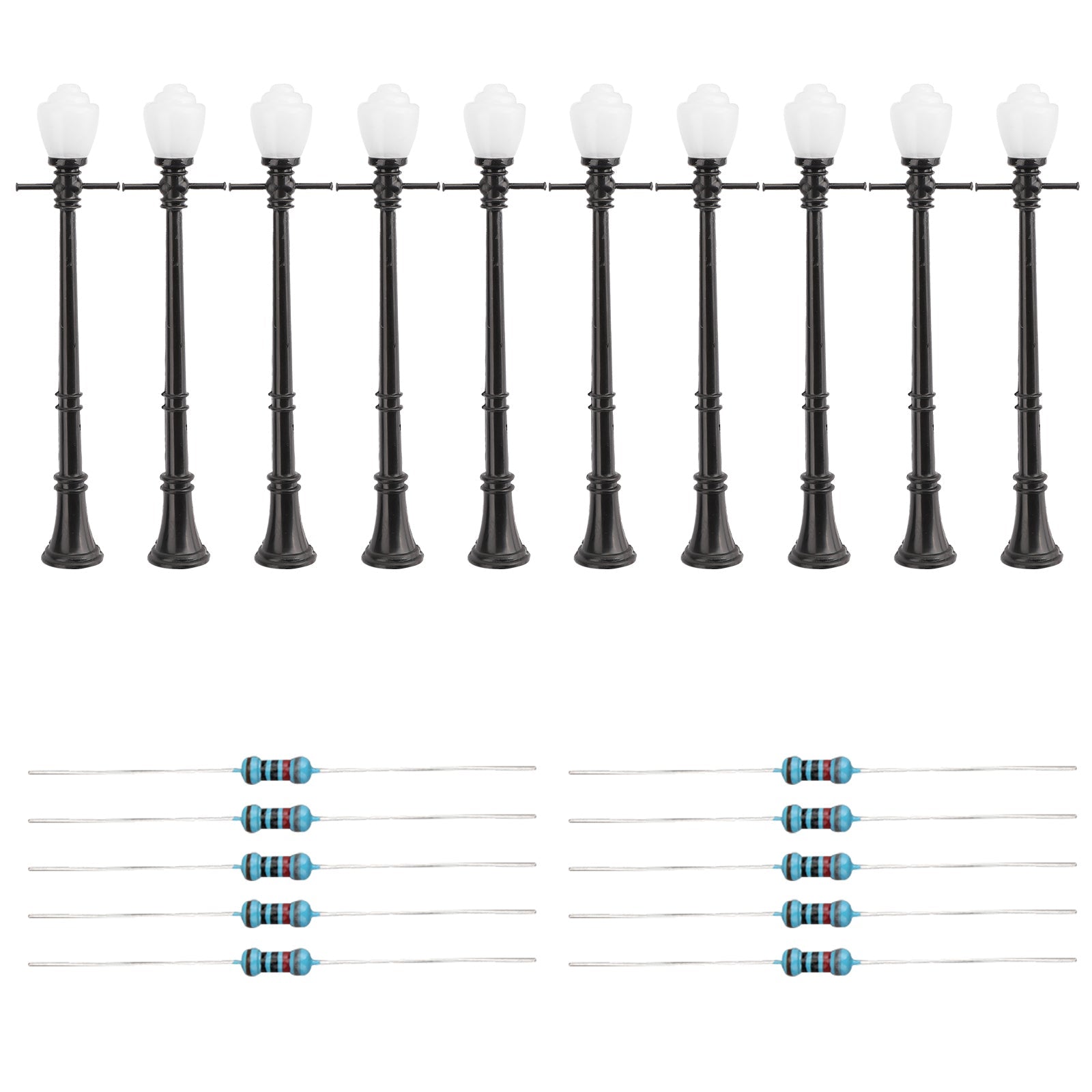 5/10 części LCX04 Model lampa filmowa Lampadaires o Skala LED