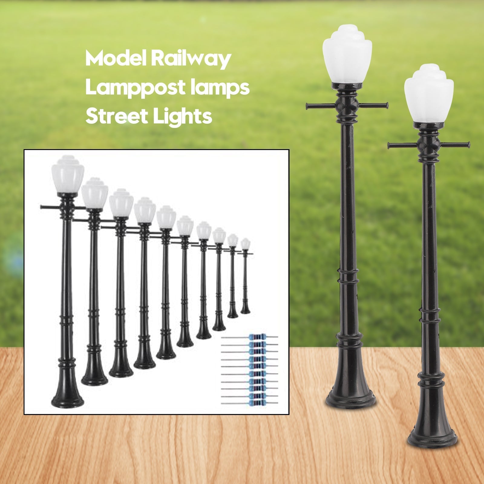 5/10 części LCX04 Model lampa filmowa Lampadaires o Skala LED