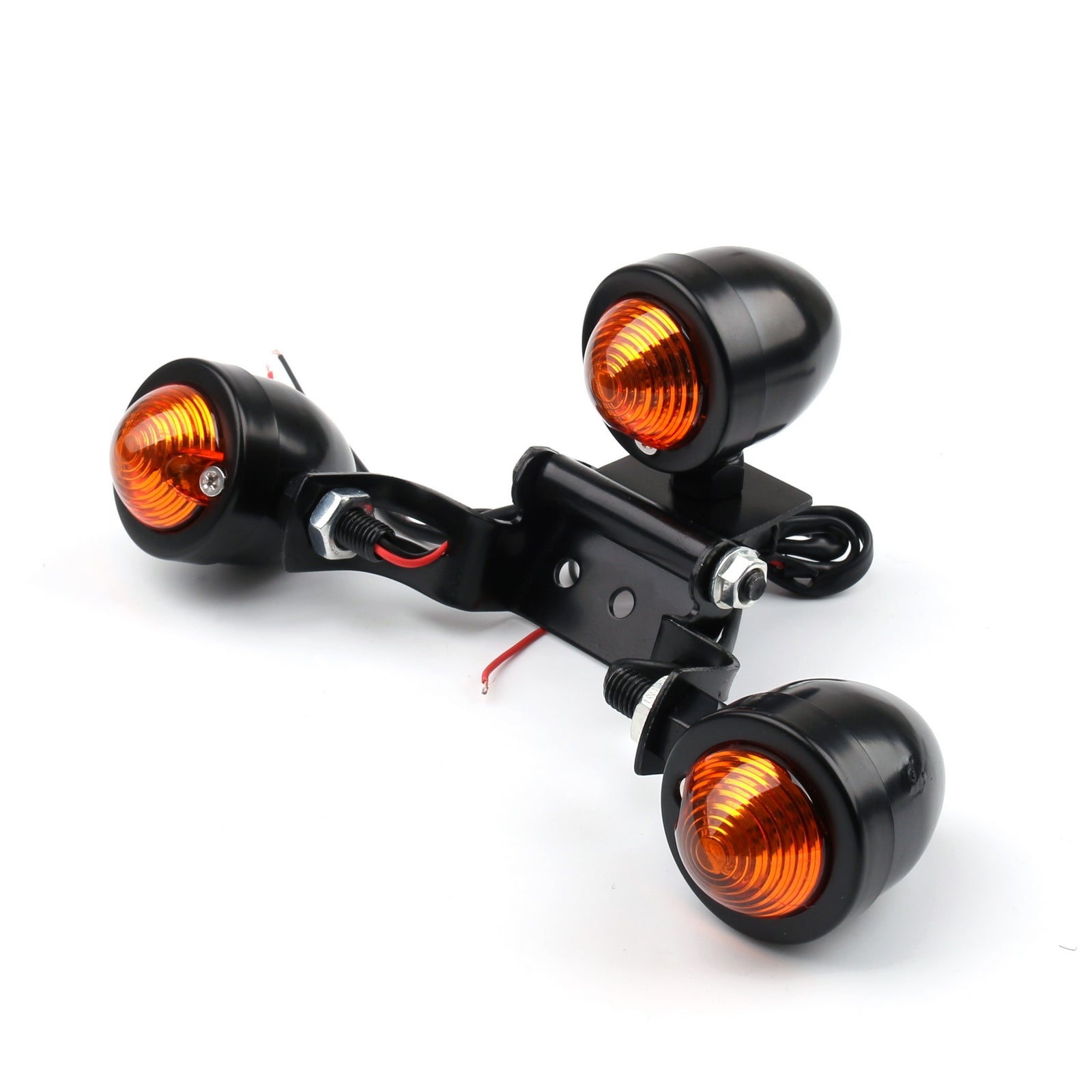 Support universel de plaque d'immatriculation pour moto, feu arrière, feu stop générique