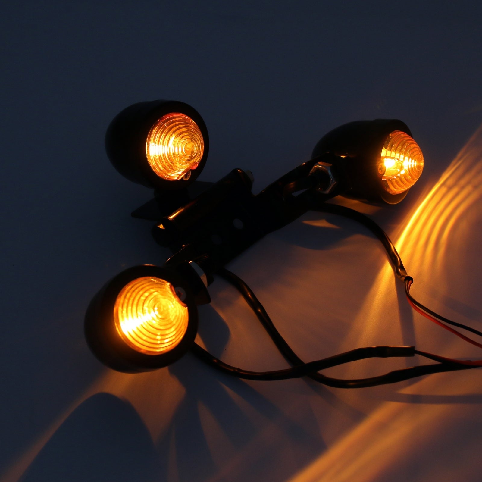 Support universel de plaque d'immatriculation pour moto, feu arrière, feu stop générique