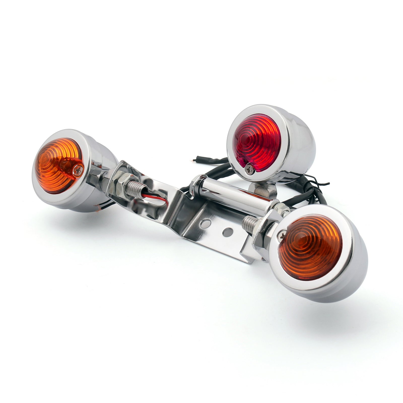 Support universel de plaque d'immatriculation pour moto, feu arrière, feu stop générique