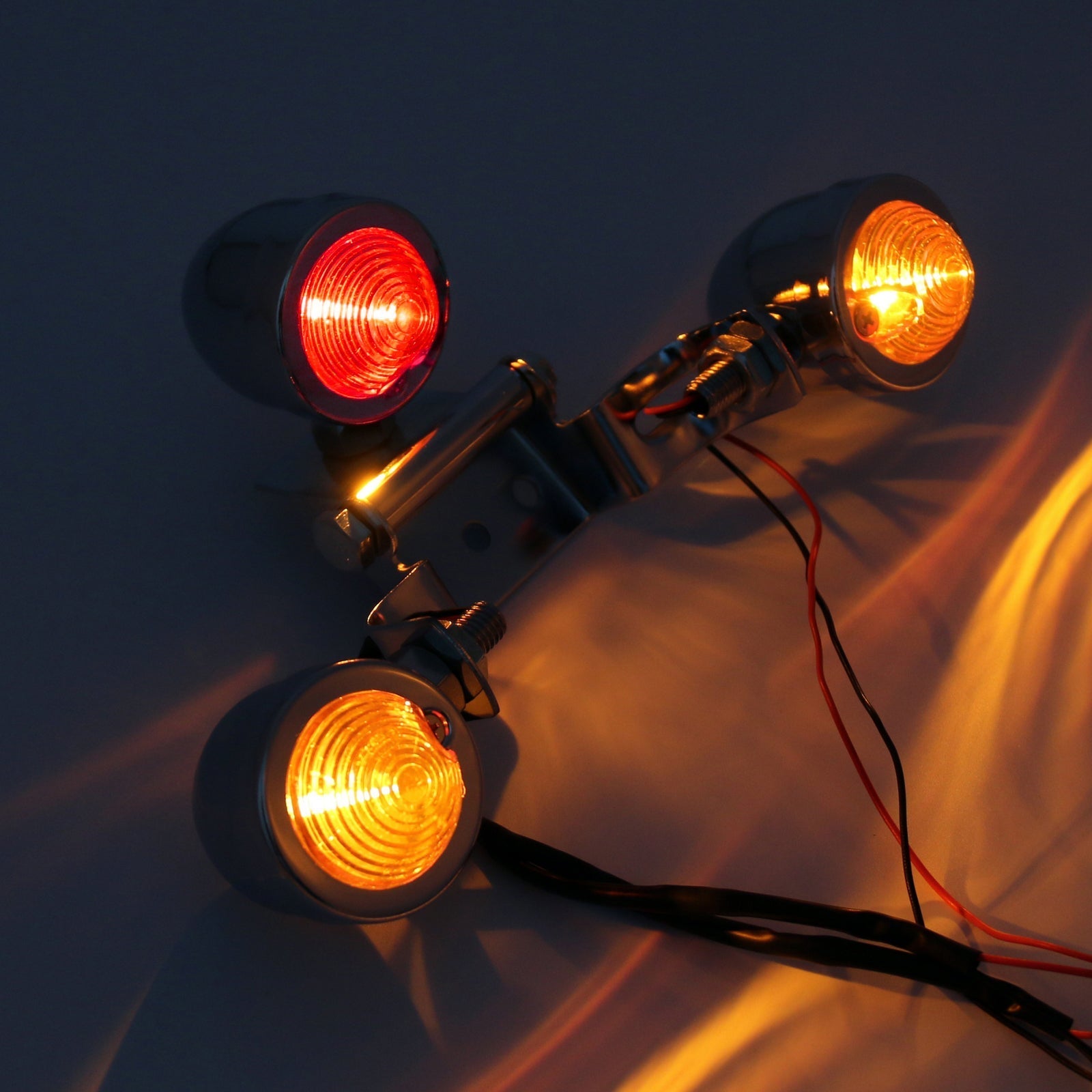 Support universel de plaque d'immatriculation pour moto, feu arrière, feu stop générique