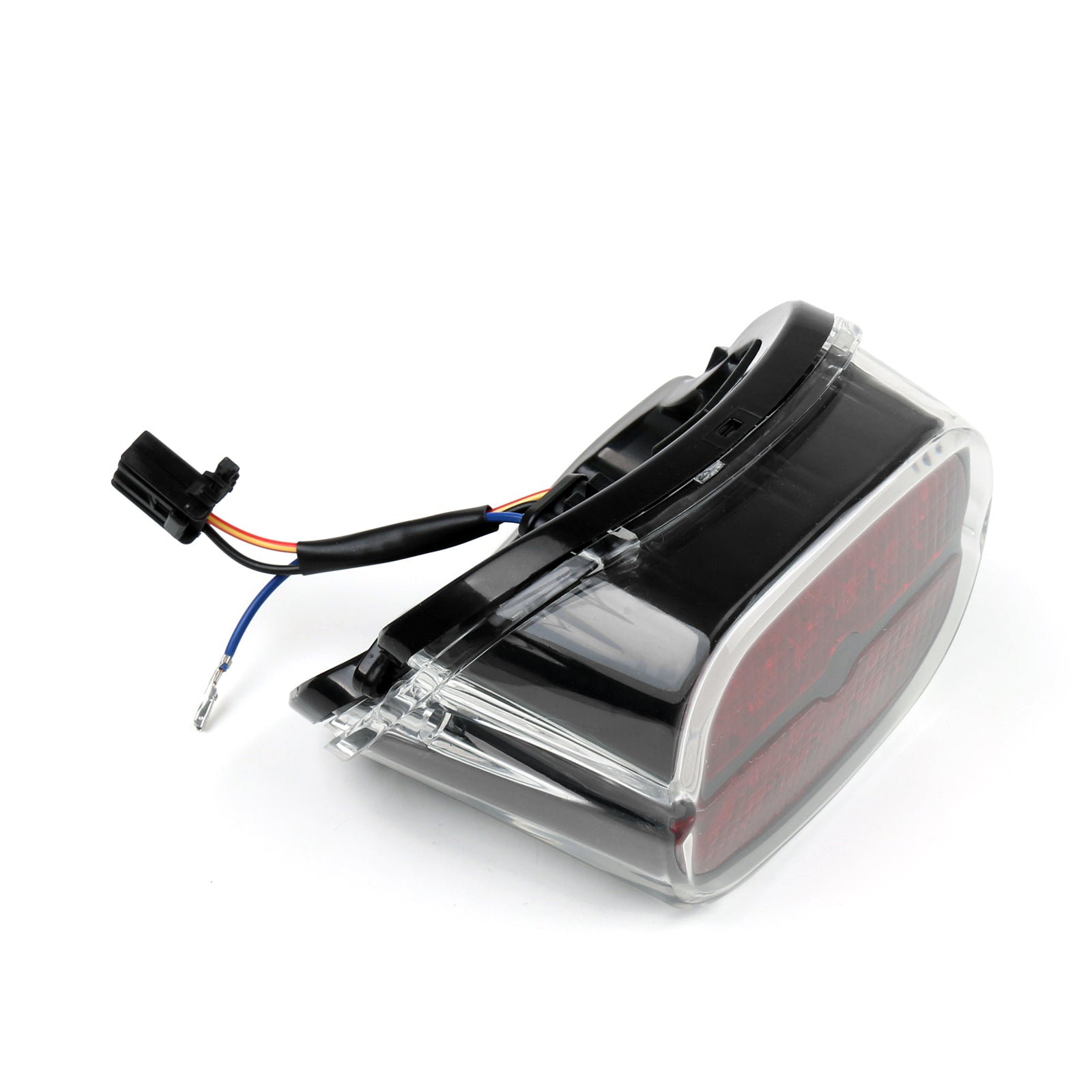 Lampe de feu stop arrière LED rouge pour Harley Road King Glide Touring Generic