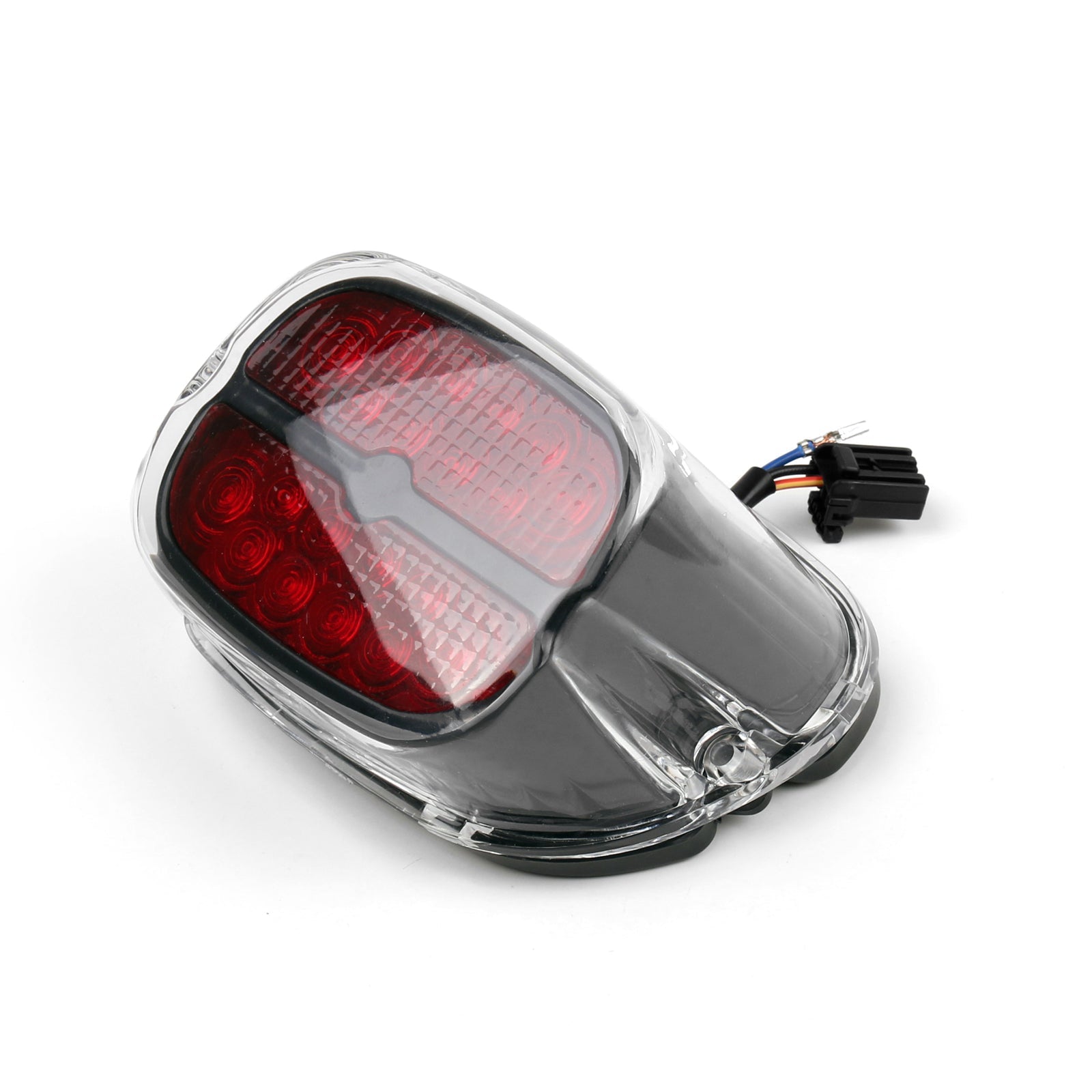 Lampe de feu stop arrière LED rouge pour Harley Road King Glide Touring Generic