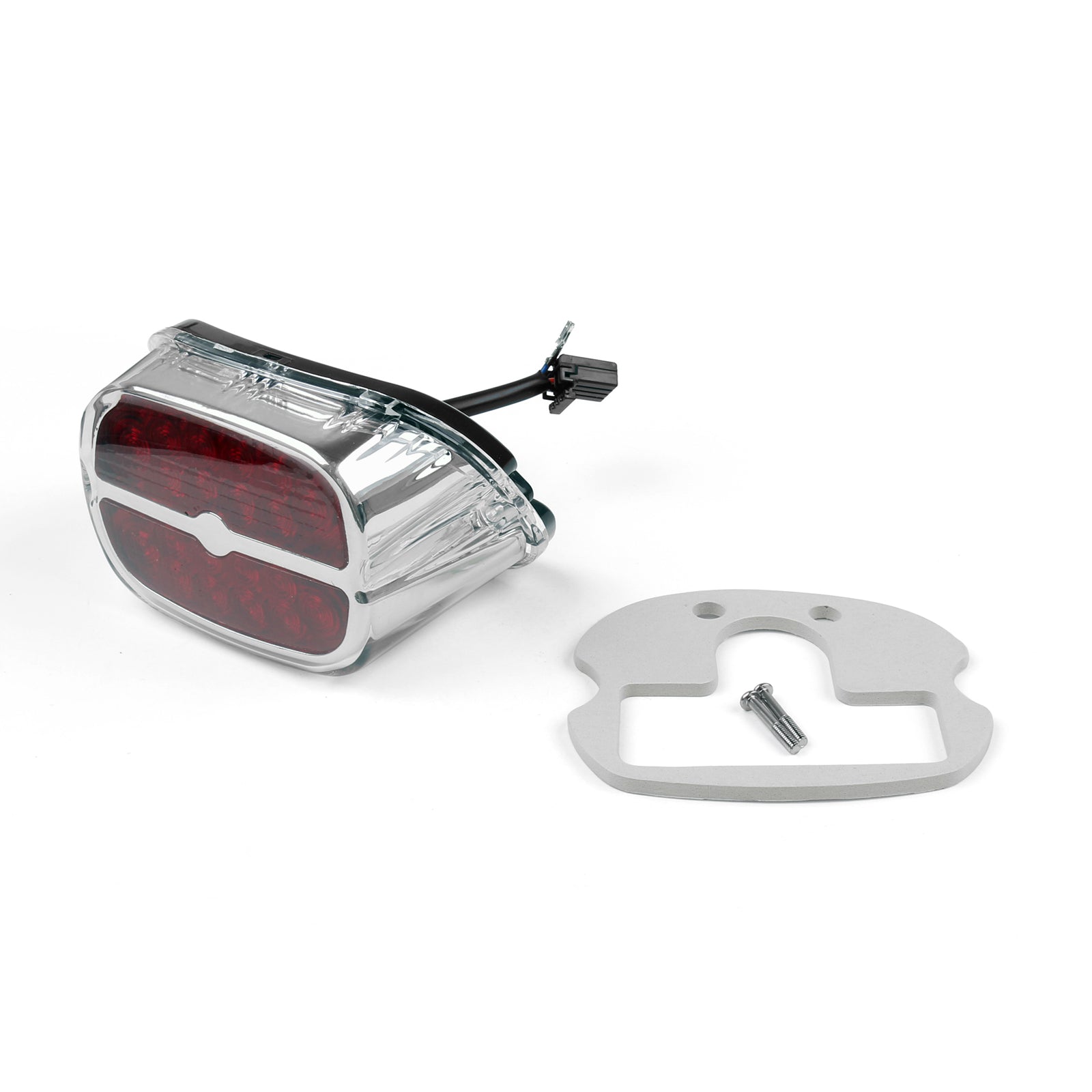 Lampe de feu stop arrière LED rouge pour Harley Road King Glide Touring Generic