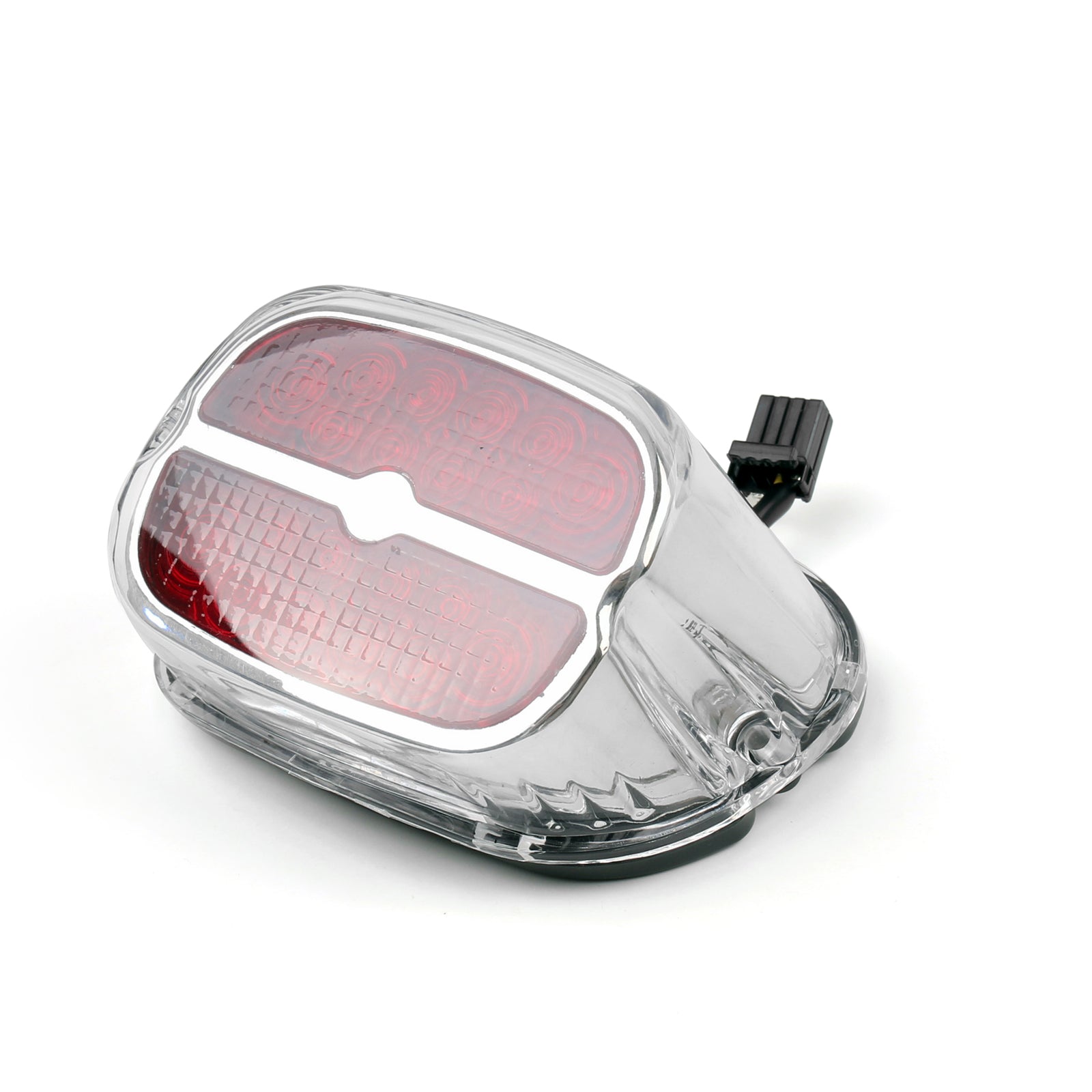 Lampe de feu stop arrière LED rouge pour Harley Road King Glide Touring Generic
