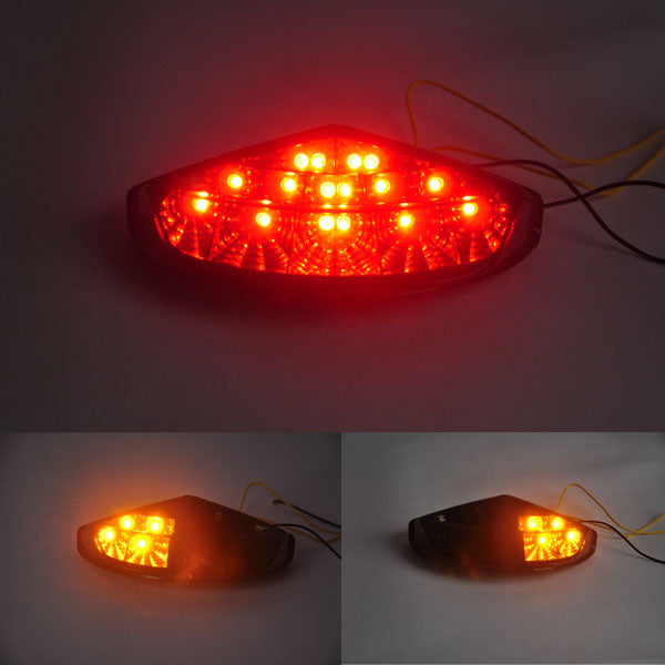 Indicatori di luce posteriore LED integrati per Monster Ducati 696 795 796 1100 Generico