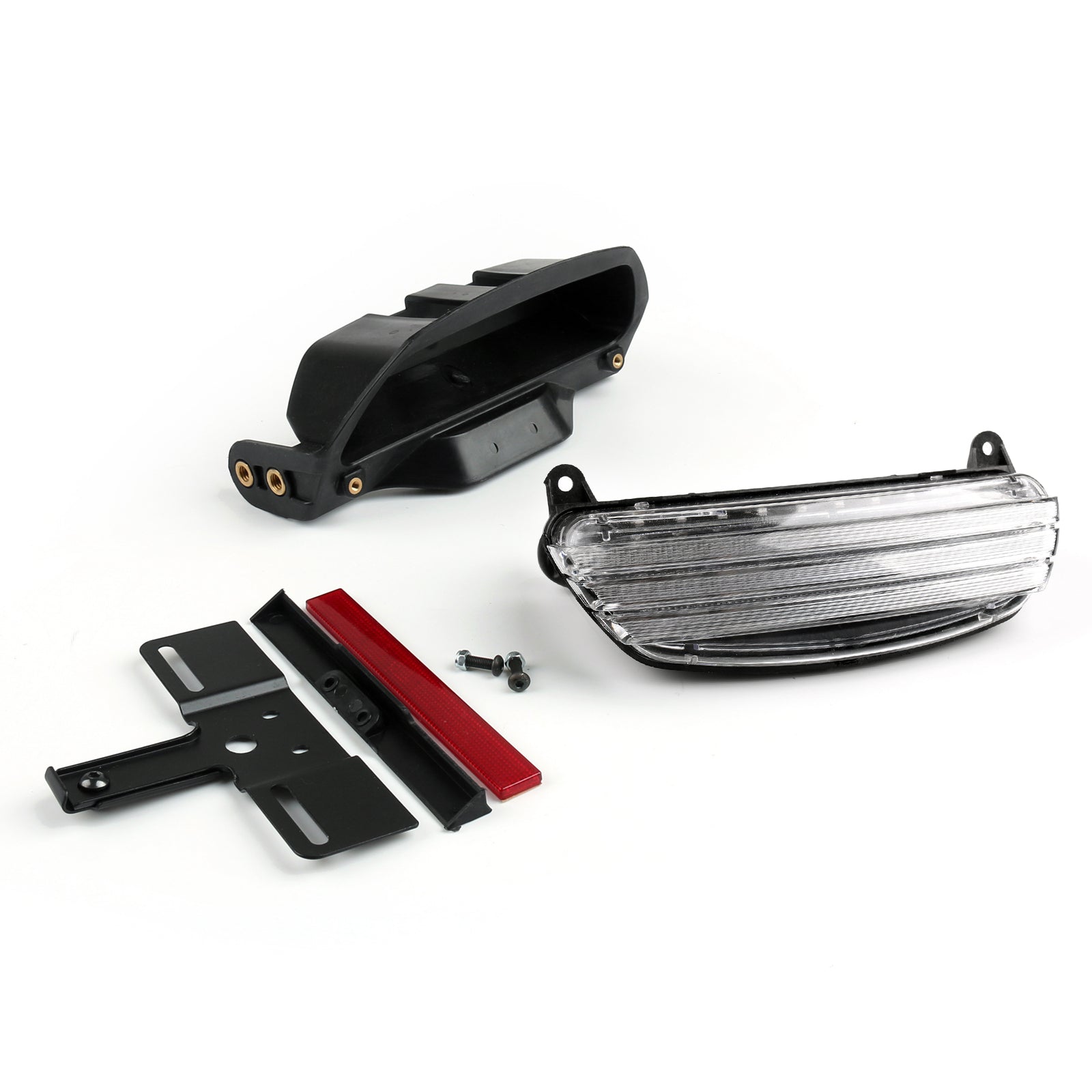 Tri-Bar Fender LED feu arrière + support pour Harley Softail FXST FXSTB FXSTC générique