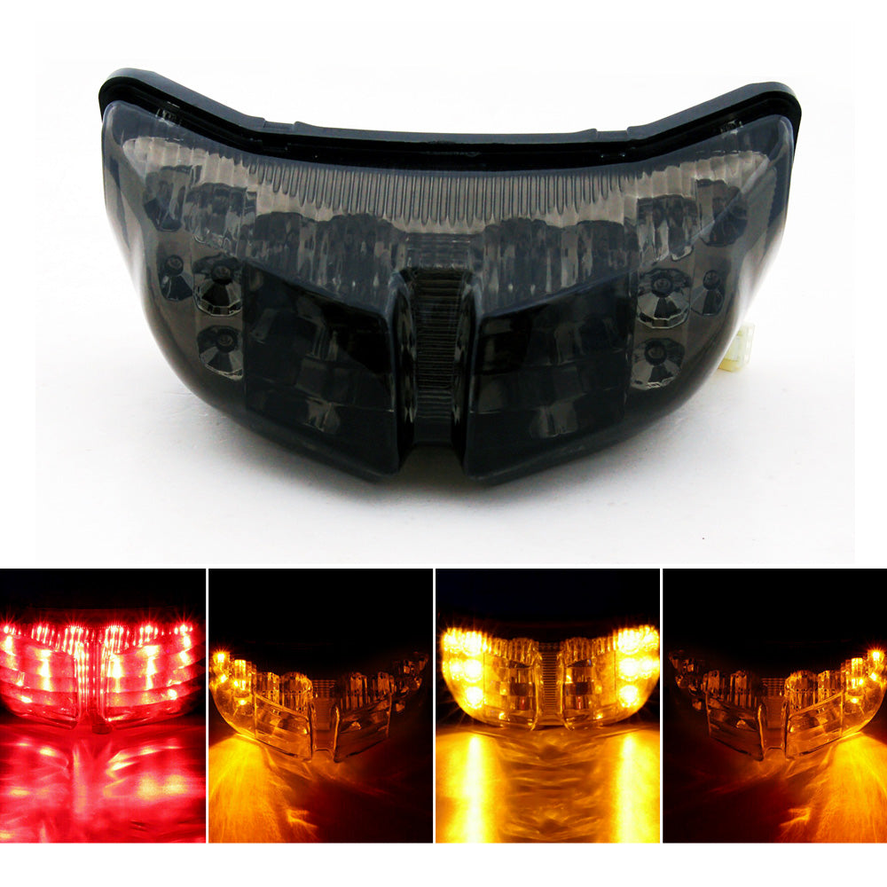 Luce posteriore LED integrata per Yamaha FZ1000/FZ1/FZ1 Fazer (06-10) 2 Colori generici