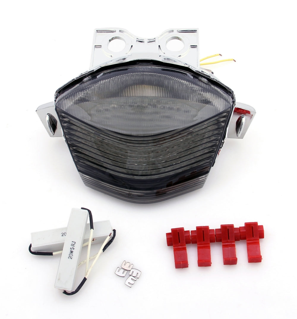 Feu Arrière LED Intégré Pour Kawasaki Ninja 650R (06-2008) 2 Couleurs Générique