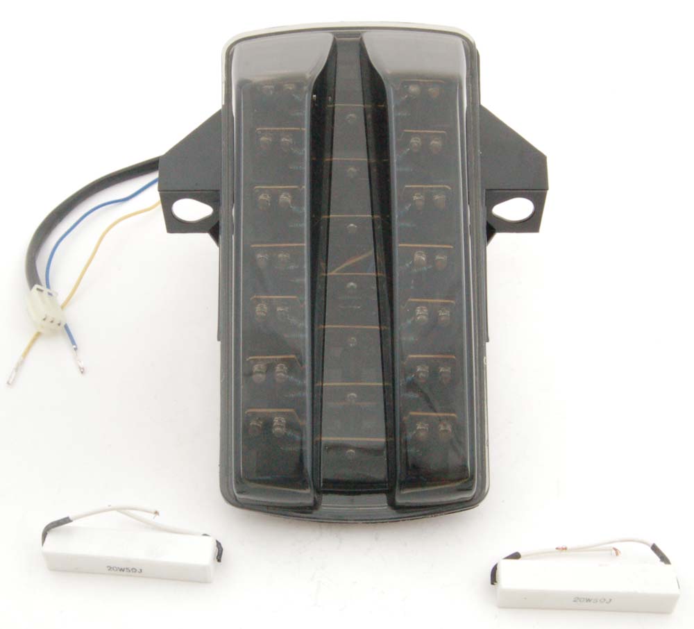 Luce posteriore LED integrata per Suzuki SV650/SV1000 (03-2008) 2 colori generici