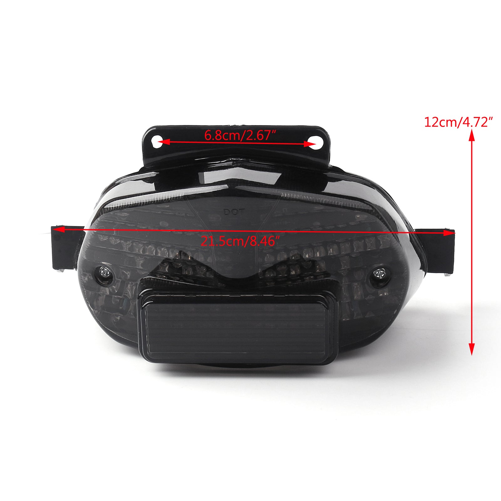 Luce posteriore LED integrata per Suzuki GSXR 600/750 (00-03) GSXR1000 (01-02) 2 Colori generici