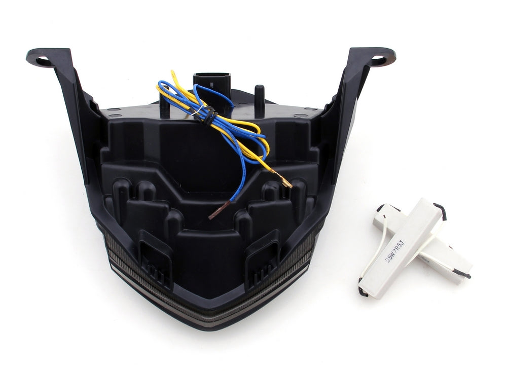Luce posteriore LED integrata per Kawasaki Z750 Z1000 ZX6R ZX10R, 2 colori generici