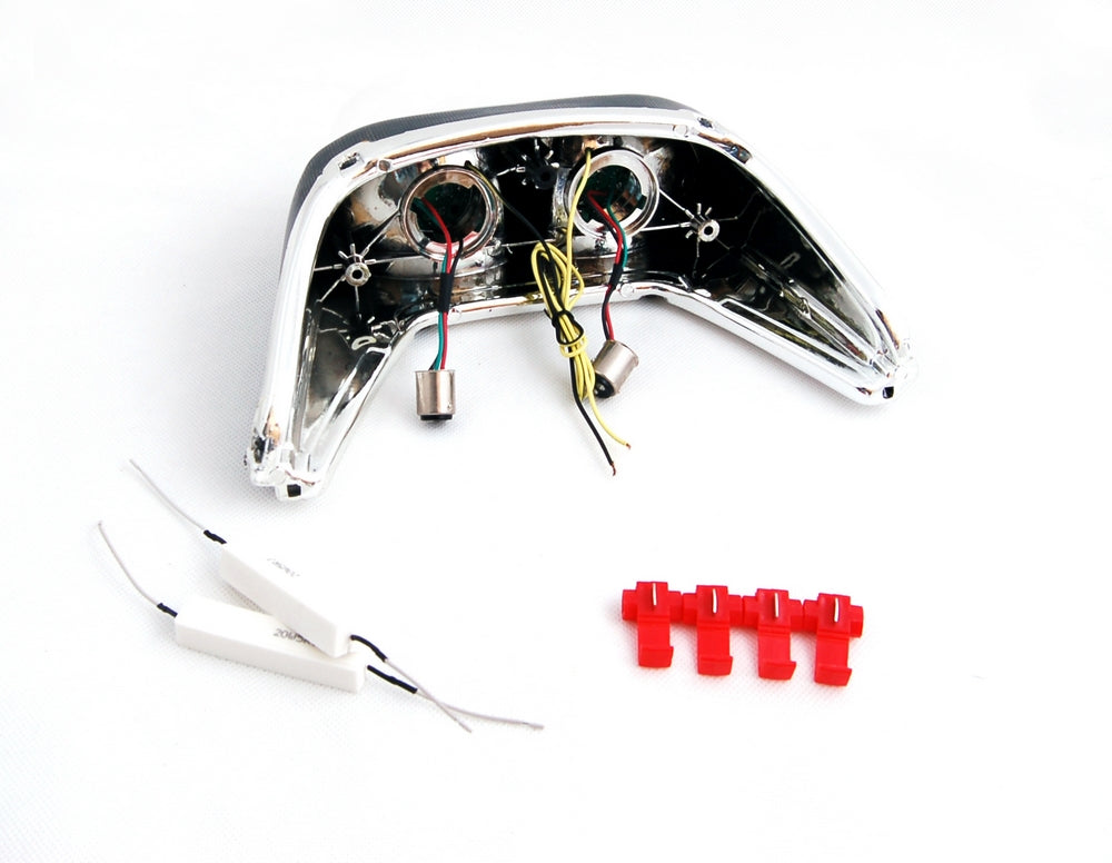 Luce posteriore a LED + indicatori per Yamaha YZF R6 (98-2000) 2 colori generici