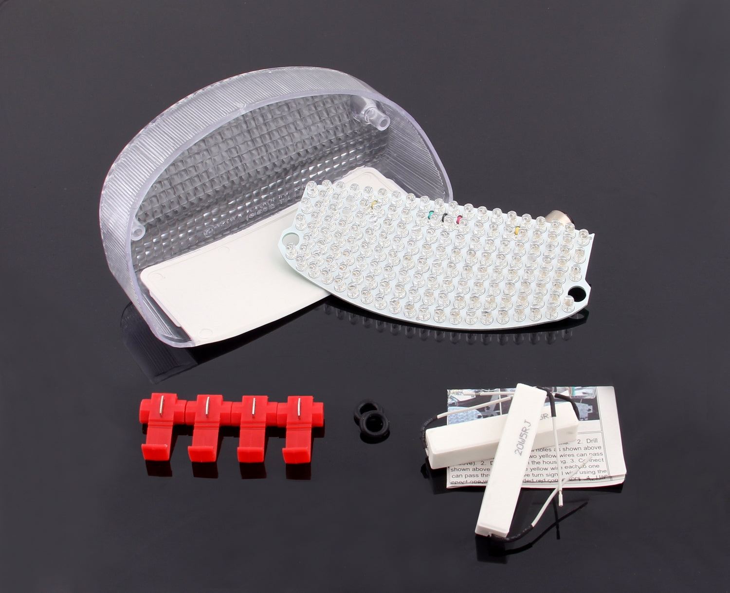 Piloto Trasero para Honda Shadow VLX Spirit 1100 CBR1100XX Hornet 600, 2 Colores Genéricos