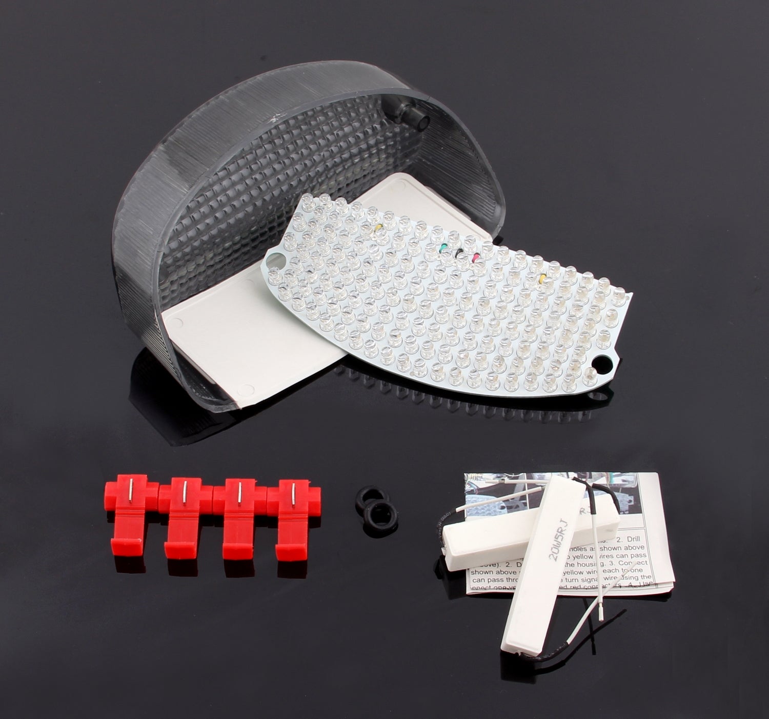 Piloto Trasero para Honda Shadow VLX Spirit 1100 CBR1100XX Hornet 600, 2 Colores Genéricos