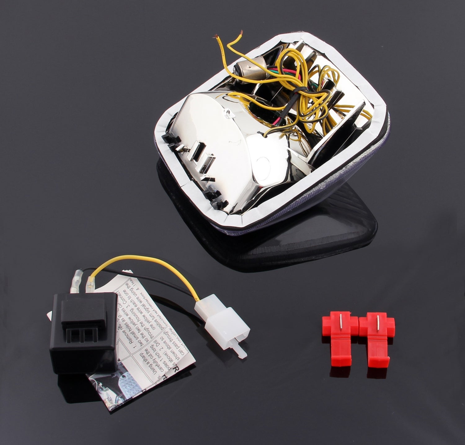 Harley Deuce All Year Rear Led Fire Integrated Indicators 2 Colori