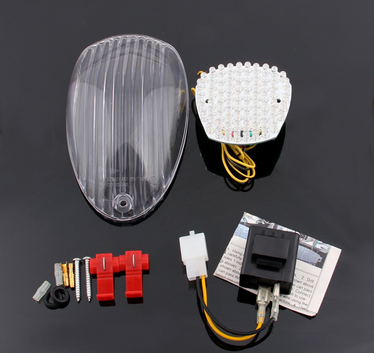 Taillight integrated Turn Signals Kawasaki Meanstreak 9 Classic /LT/Custom S