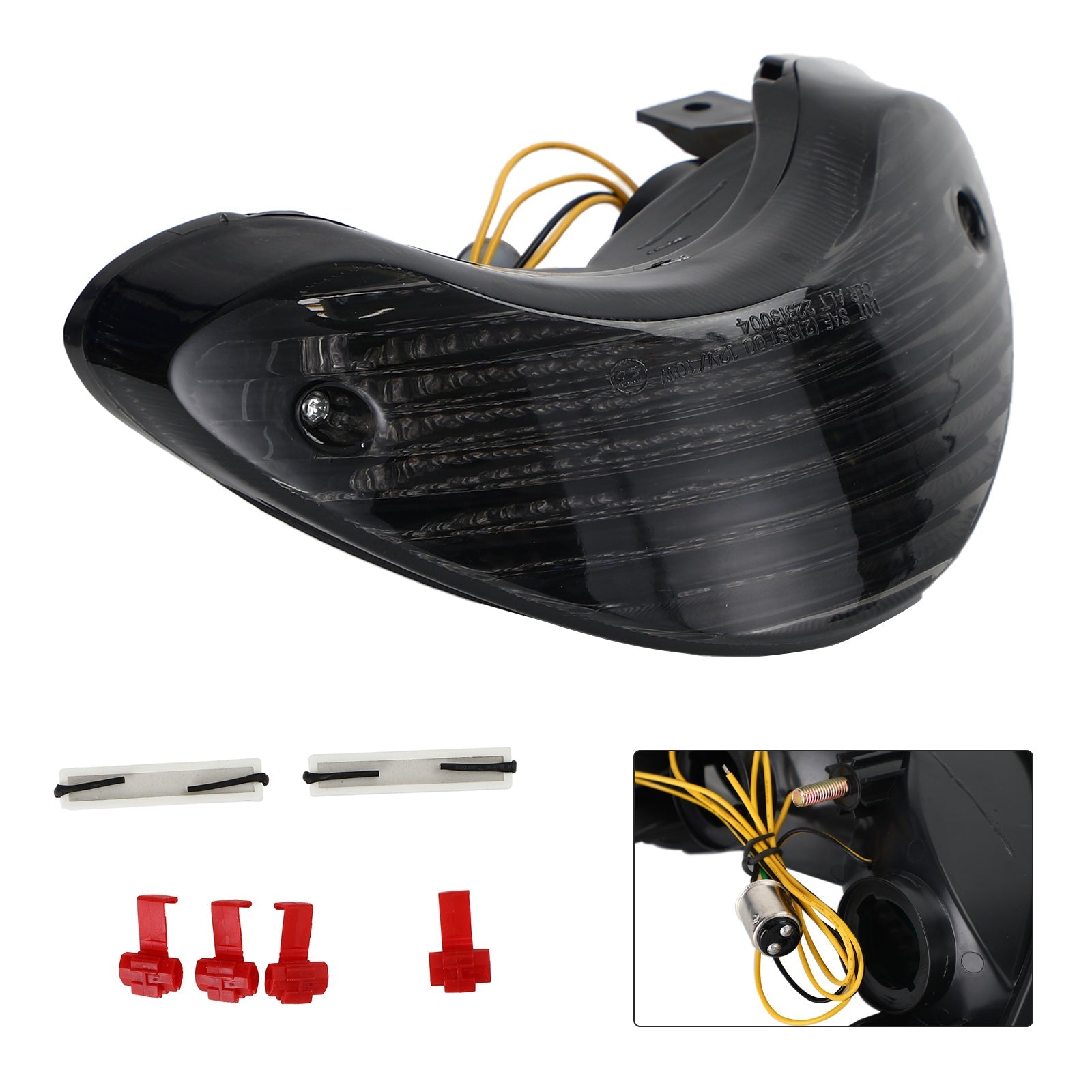 Integroitu LED-takavalo Suzuki SV650 (99-03) TL1000S TL1000R, 2 yleistä väriä