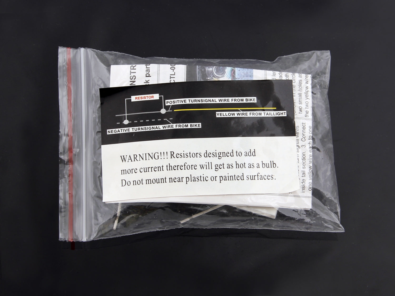 Zintegrowane sygnały turowe dla przezroczystego tylnego światła dla Yamaha R6 YZF600R VSTAR 1100 Niestandardowe ogólne