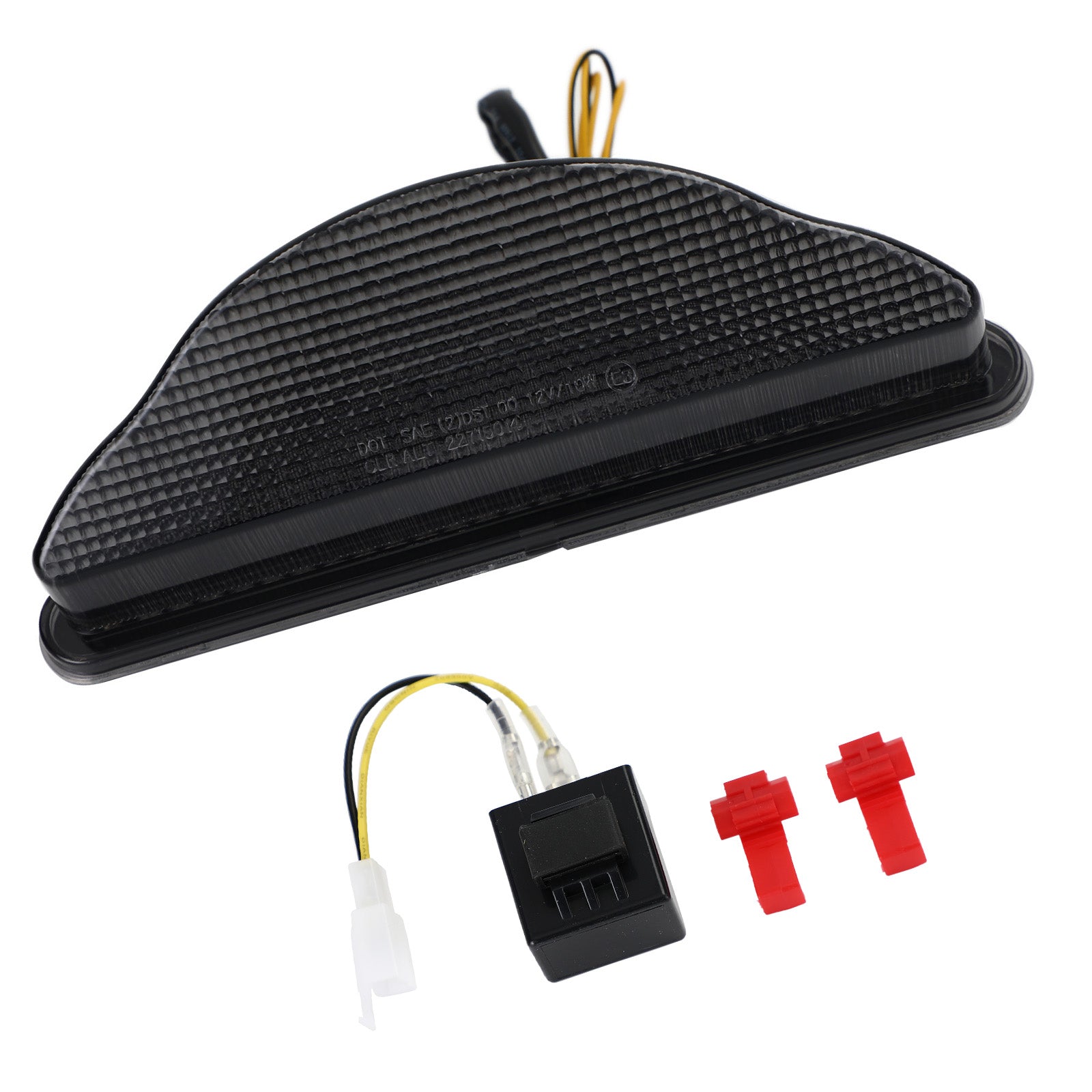 Geïntegreerd LED-achterlicht voor Yamaha Warrior (02-2008) 2 generieke kleuren