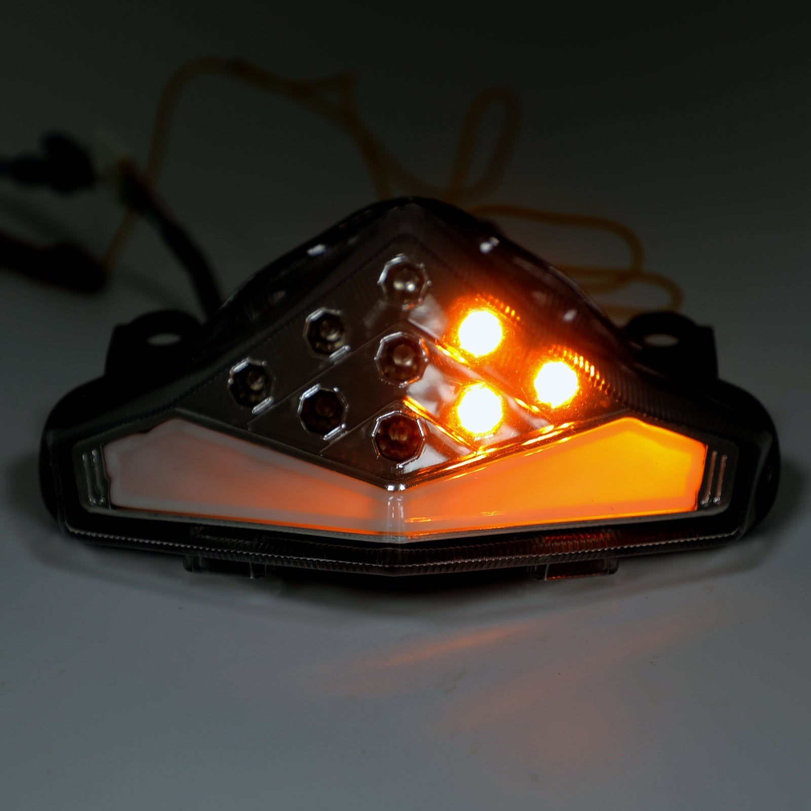 Zintegrowane wskaźniki tylnego światła LED dla Kawasaki ER-6 N/F (12-2014) 2 ogólne kolory