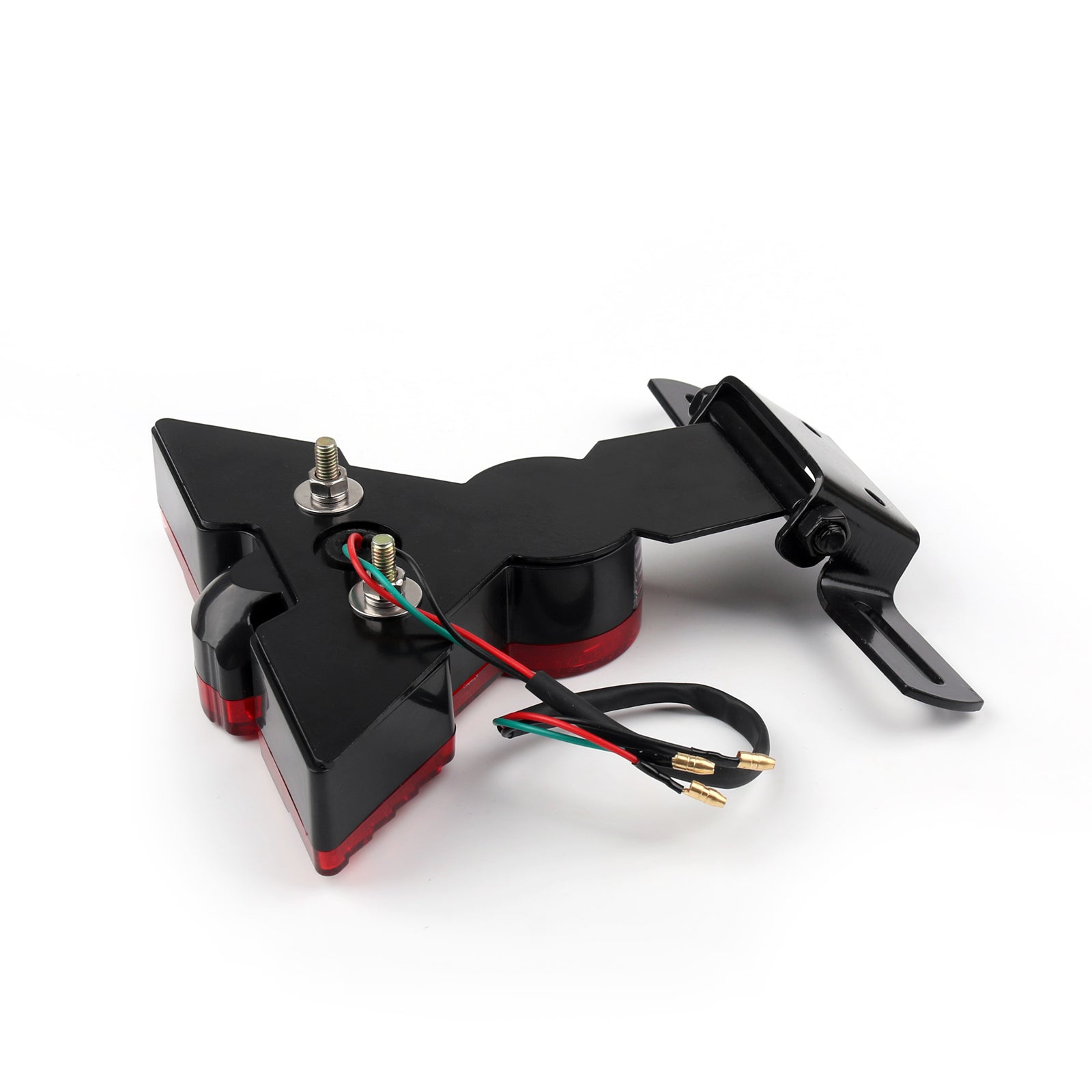 Lampa tylna LED motocyklowa Eagle z płytką do motocykla Harley Bobbe, 2 standardowe kolory