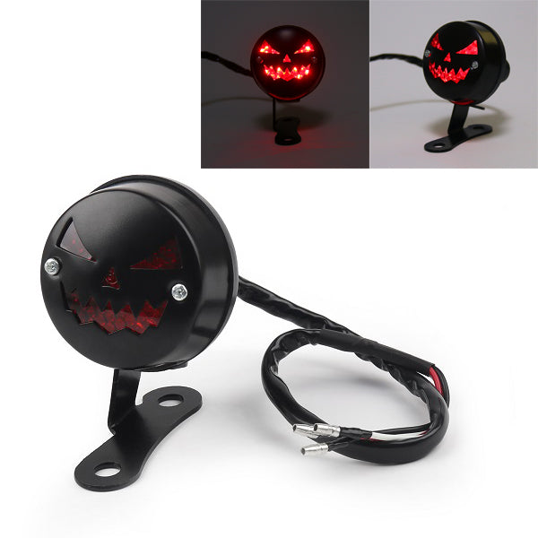 Rossa Rossa Stop Fire Vintage Pumpkin per Harley Cafe Racer, 2 colori generici