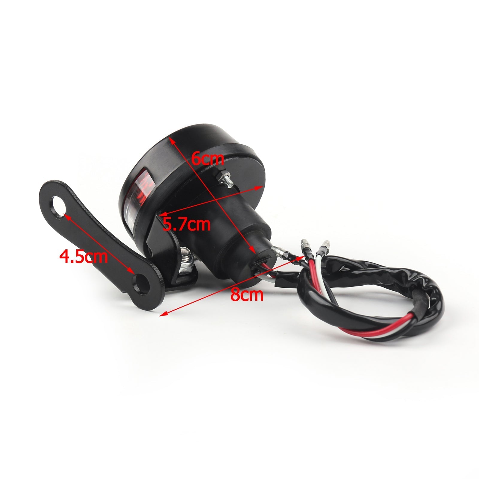 Rossa Rossa Stop Fire Vintage Pumpkin per Harley Cafe Racer, 2 colori generici